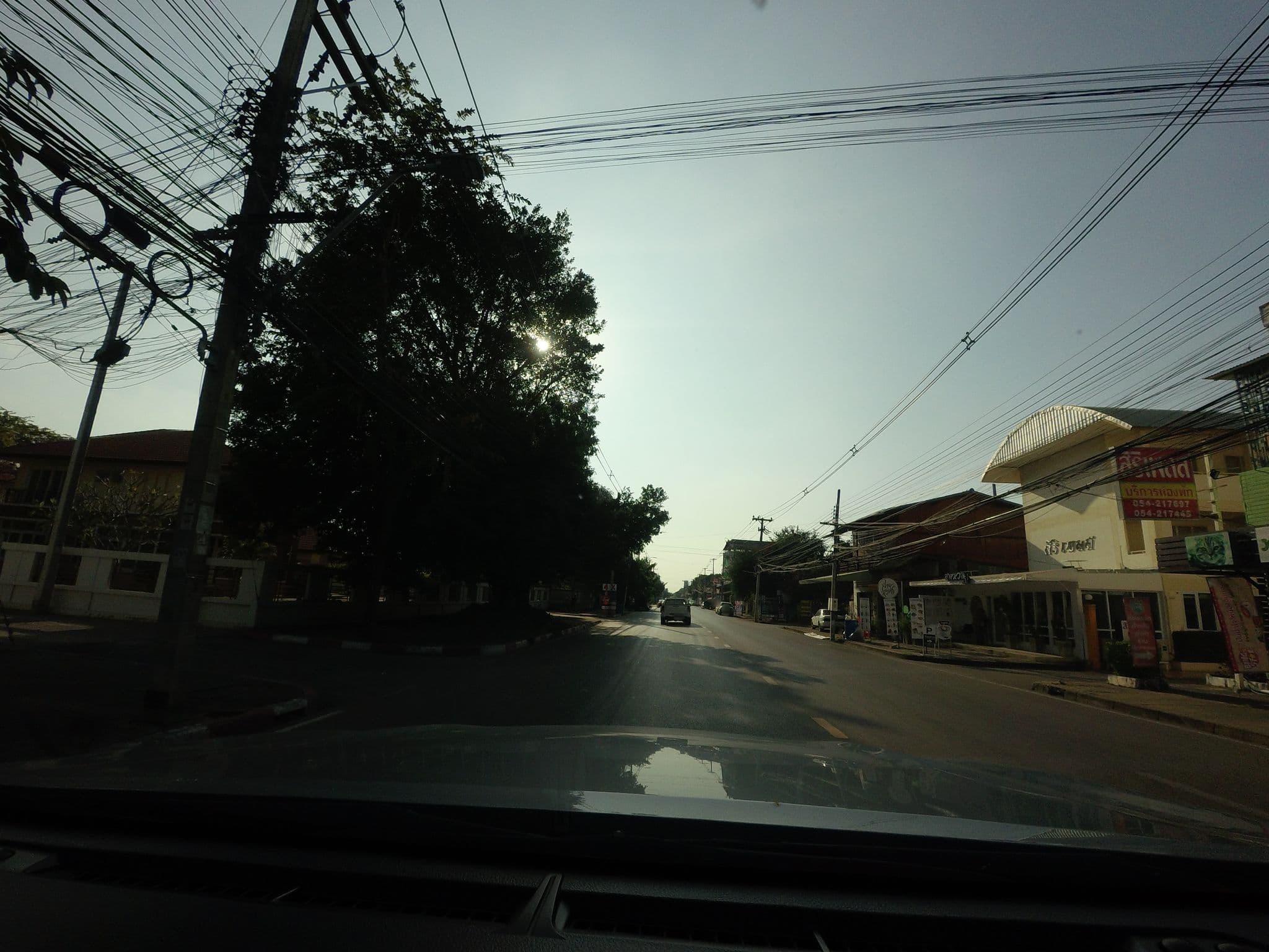 Street view near สิริเพลส ลำปาง หลัง central plaza ใกล้ บุญวาทย์, Lampang — © mishari (CC BY-SA · Mapillary)