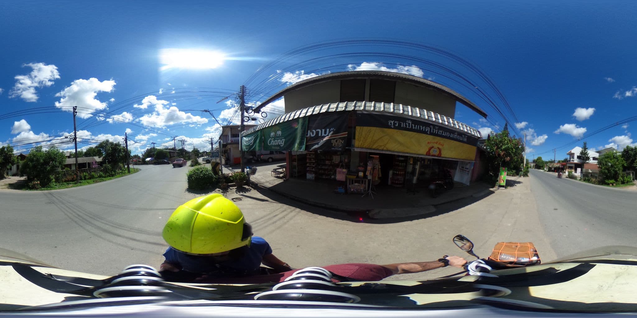 Street view near We Home Guesthouse, Mae Chan — © maricarrabonza (CC BY-SA · Mapillary)