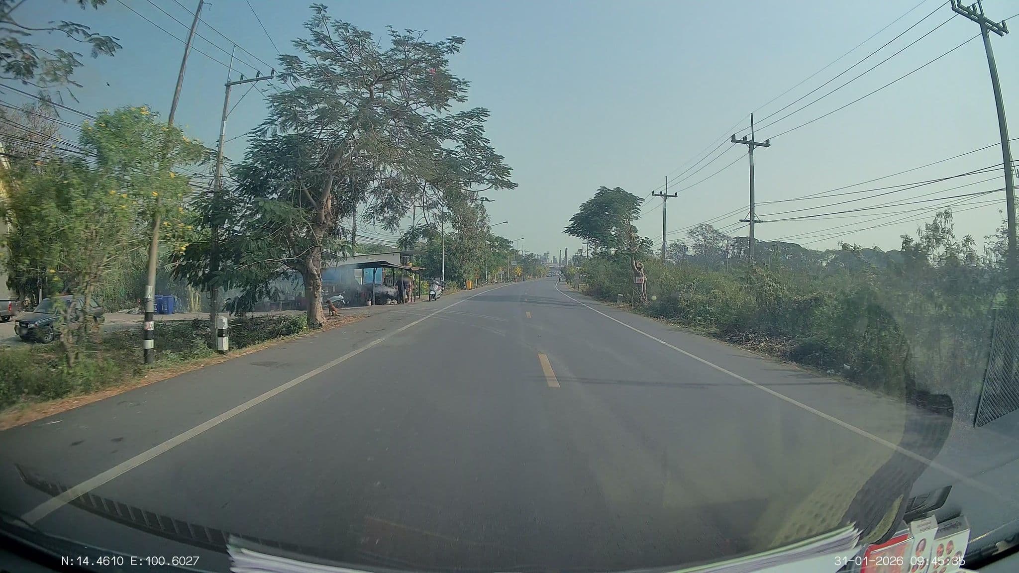 Street view near F’coffee, Nakhon Luang — © ThailandCambodia (CC BY-SA · Mapillary)