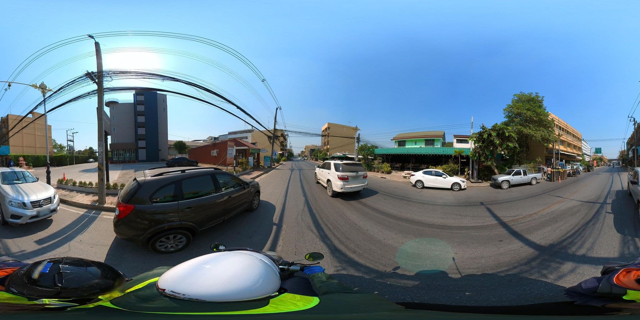 Street view near Trendy hotel, Nakhon Pathom — © NAKHONPATHOM_CITY_STREET_VIEW (CC BY-SA · Mapillary)