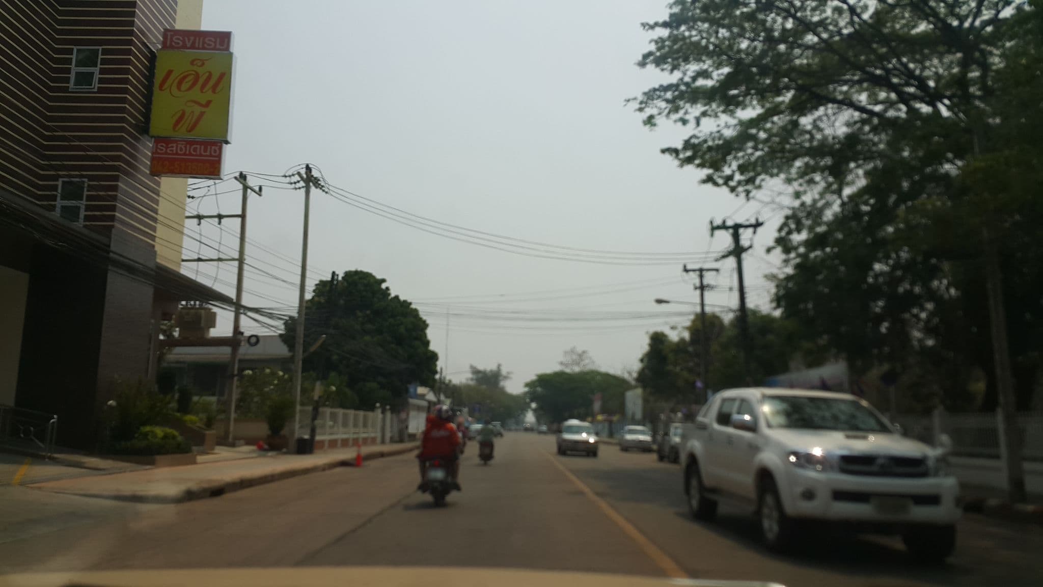 Street view near NP Residence Hotel, Nakhon Phanom Riverside Town, Nakhon Phanom — © jrcarlsen (CC BY-SA · Mapillary)