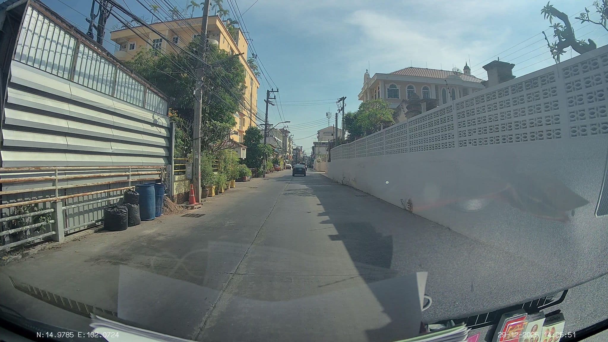 Street view near Ban Chang Apartment, Nakhon Ratchasima — © ThailandCambodia (CC BY-SA · Mapillary)