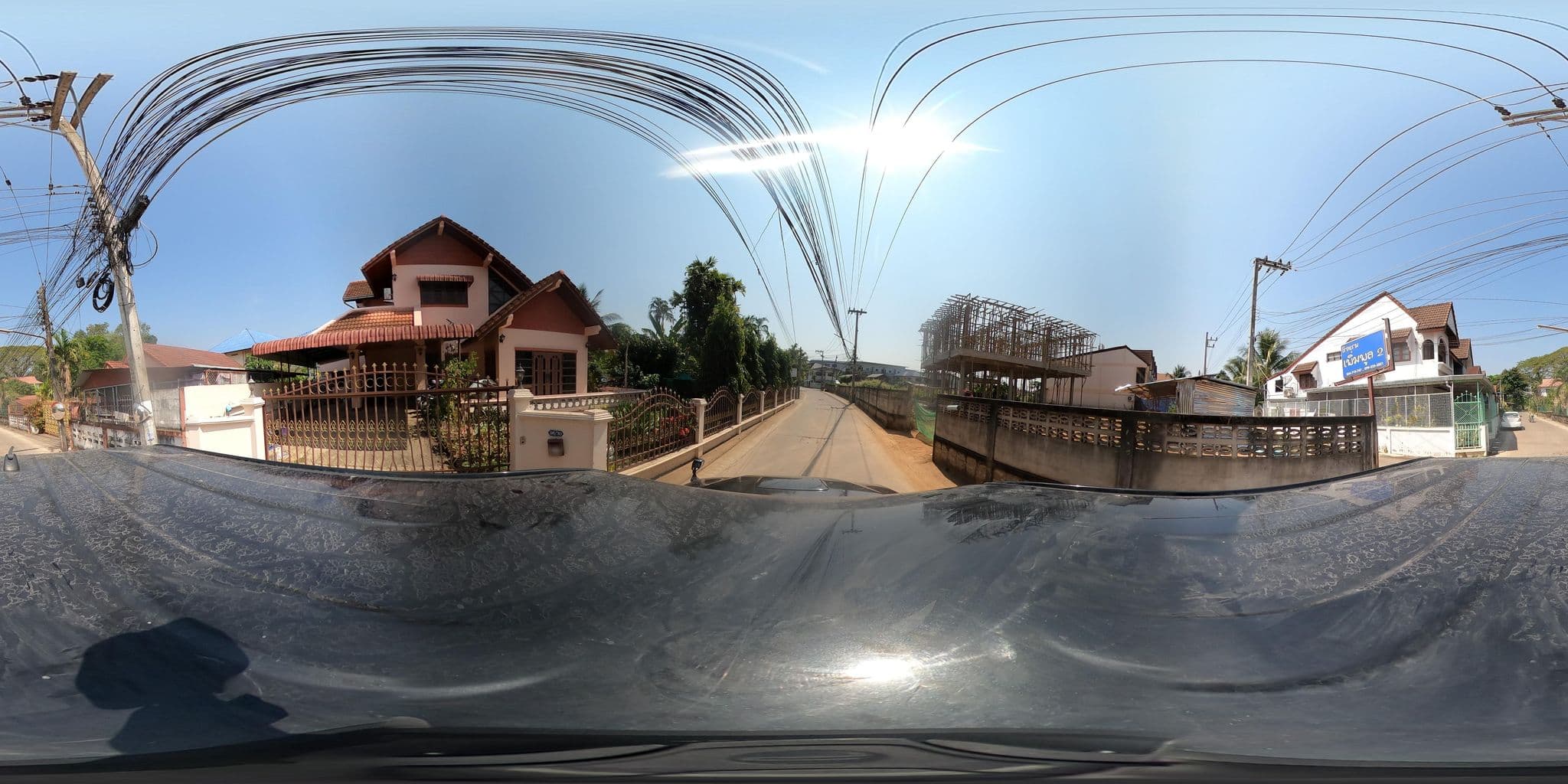 Street view near Phoemphoon2 Hotel, Nan