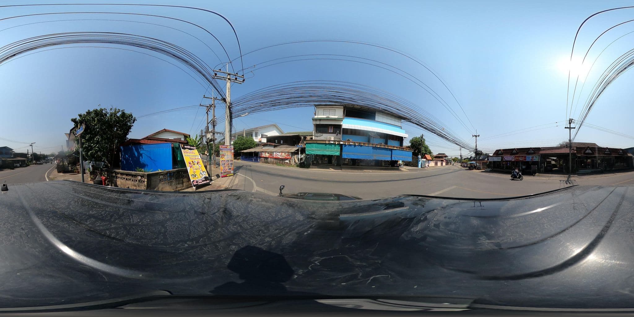 Street view near Kha Luang Place, Nan