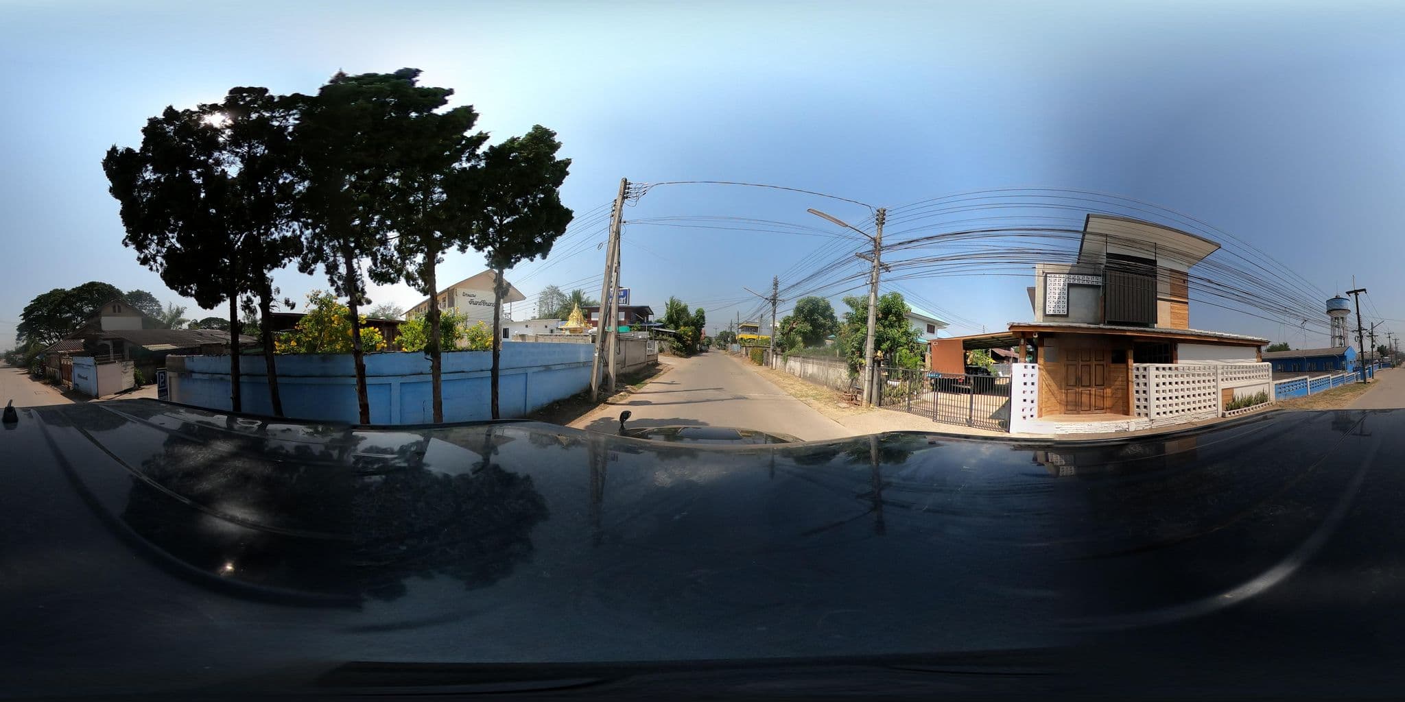Street view near Chan in Hotel, Nan