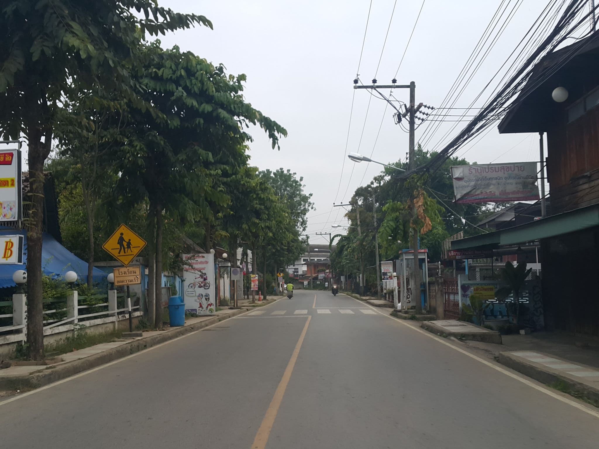 Street view near Baan Pai hostel, Pai