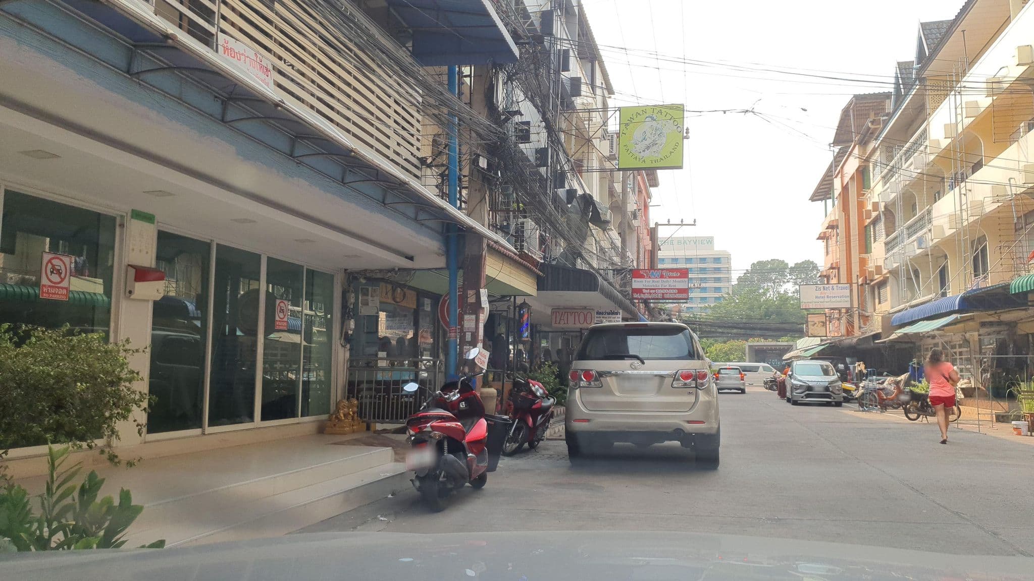 Street view near Owl Hotel Pattaya, Pattaya