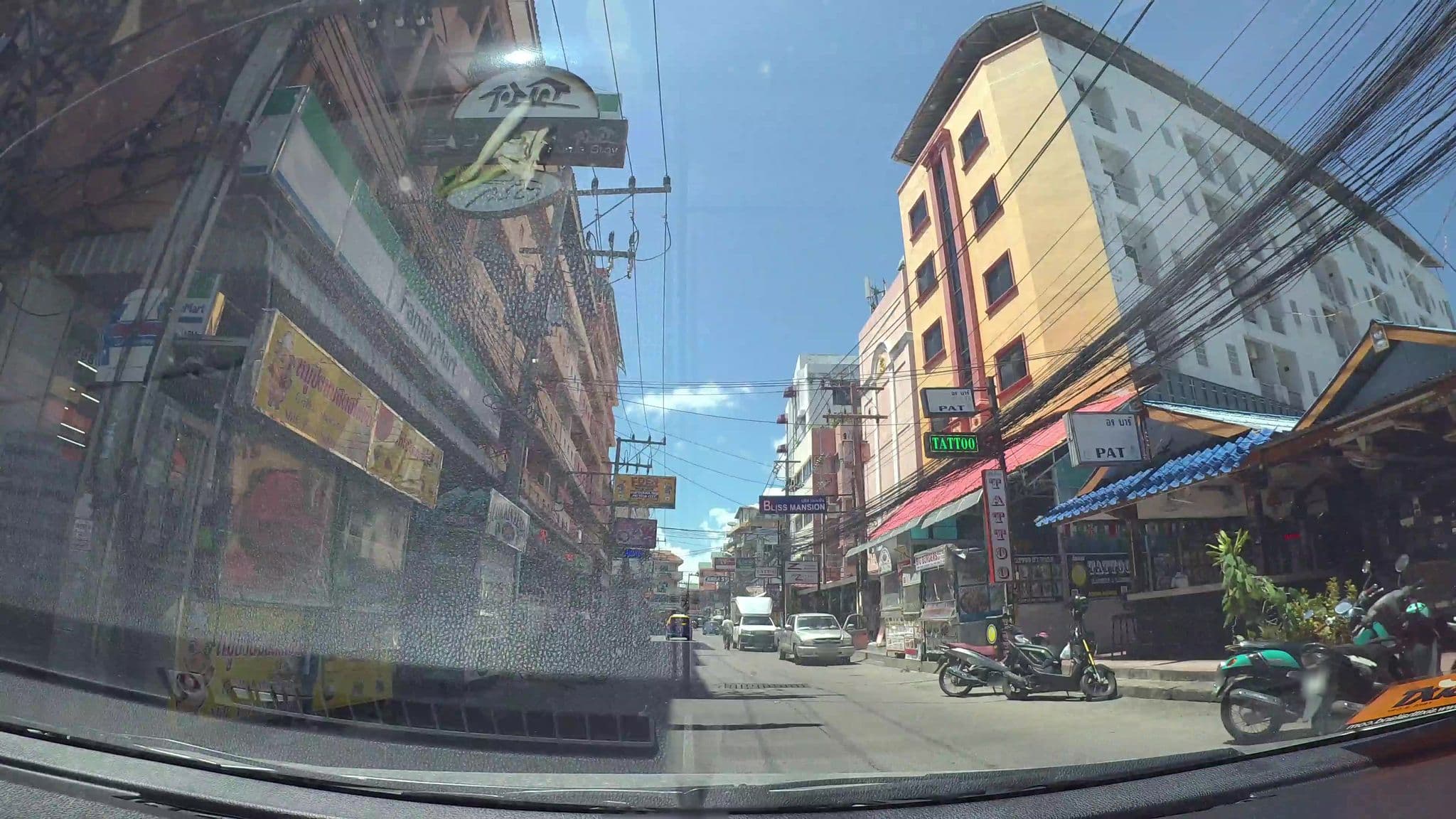 Street view near Harry’s Hotel Bar & Restaurant, Pattaya