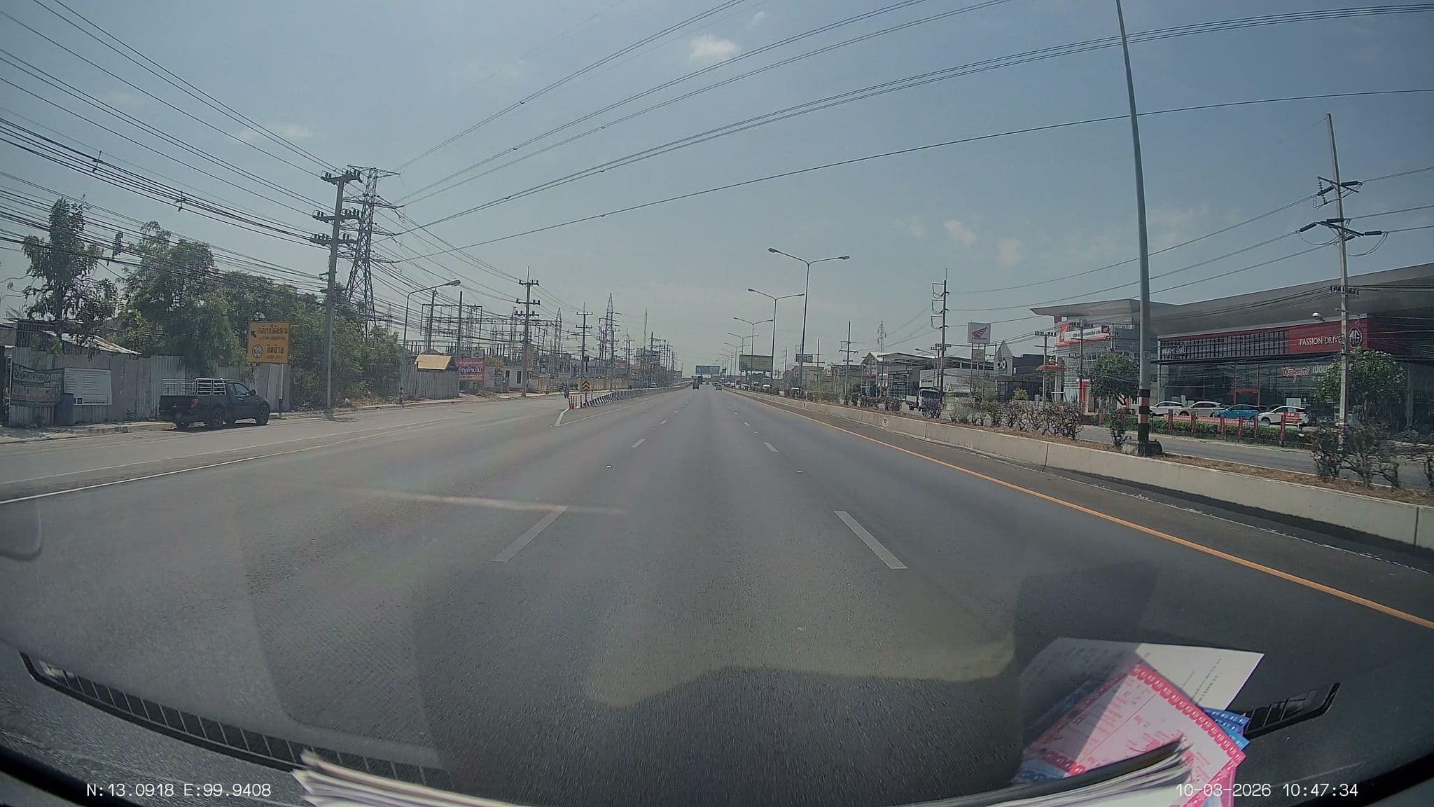 Street view near โรงแรมฮ็อป อินน์ เพชรบุรี HOP INN Phetchaburi, Phetchaburi — © ThailandCambodia (CC BY-SA · Mapillary)