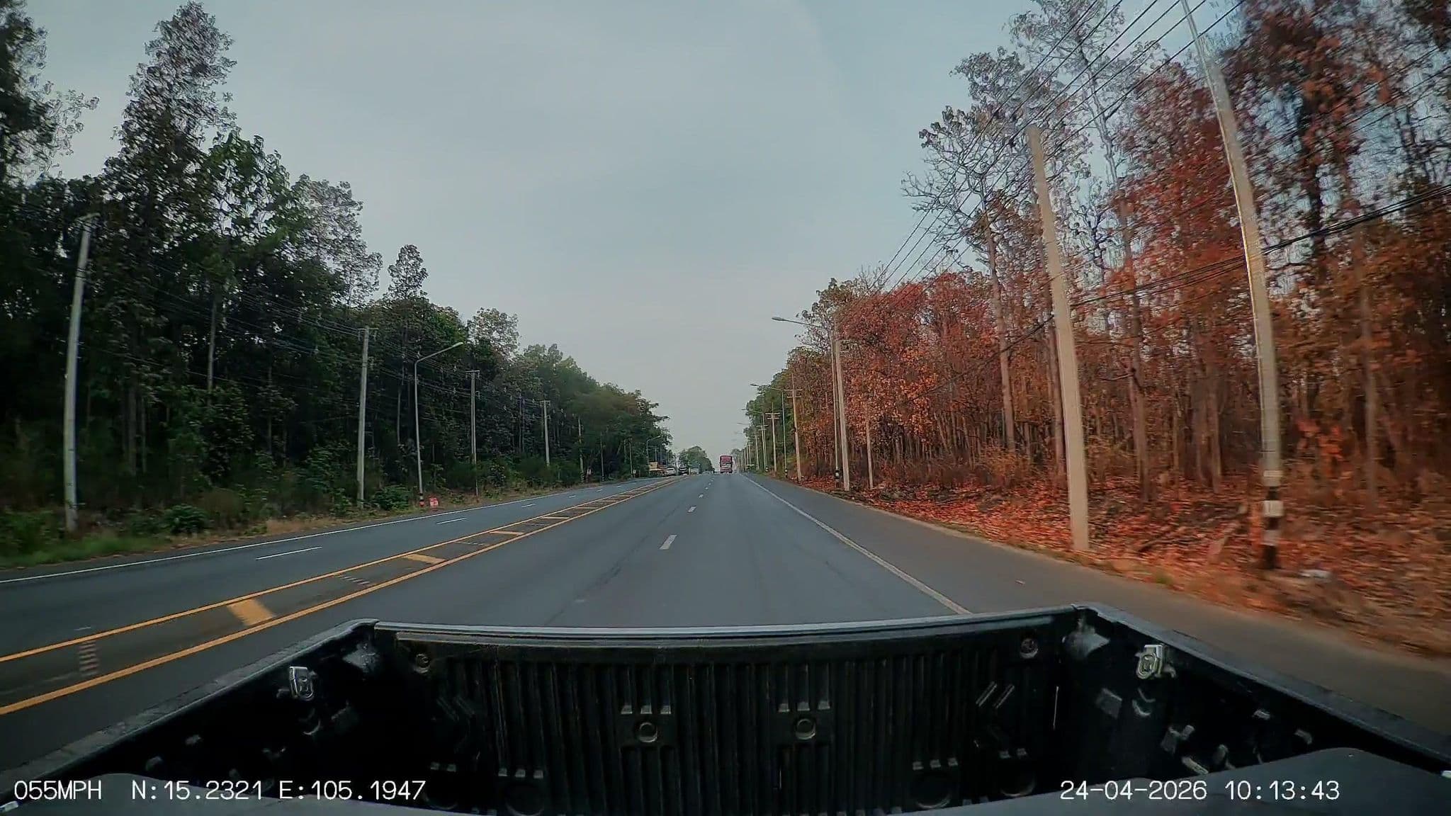 Street view near Ban Sanam Chai Resort, Phibun Mangsahan — © ThailandCambodia (CC BY-SA · Mapillary)