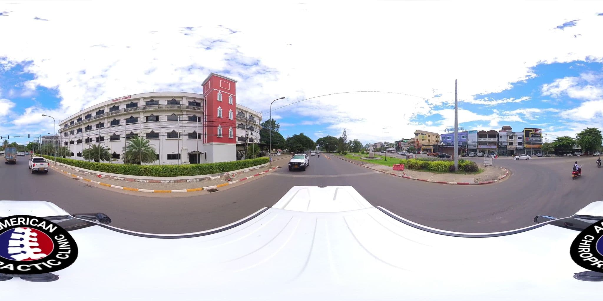 Street view near Laotel Vientiane, Si Chiang Mai — © DrLogan (CC BY-SA · Mapillary)