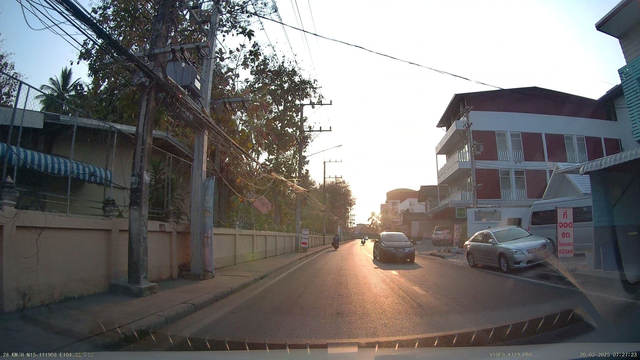 Street view near Siriville Hotel, Si Sa Ket — © ThailandCambodia (CC BY-SA · Mapillary)