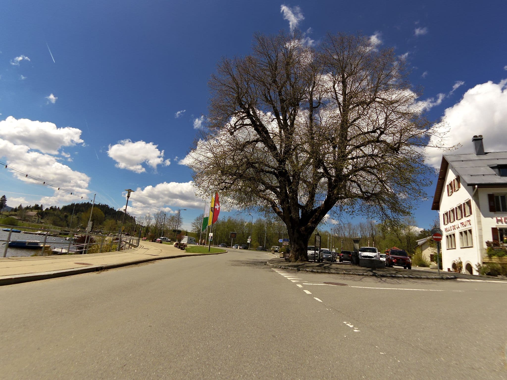 Street view near Hôtel de la truite, Vallorbe — © likesopenstreetmap (CC BY-SA · Mapillary)
