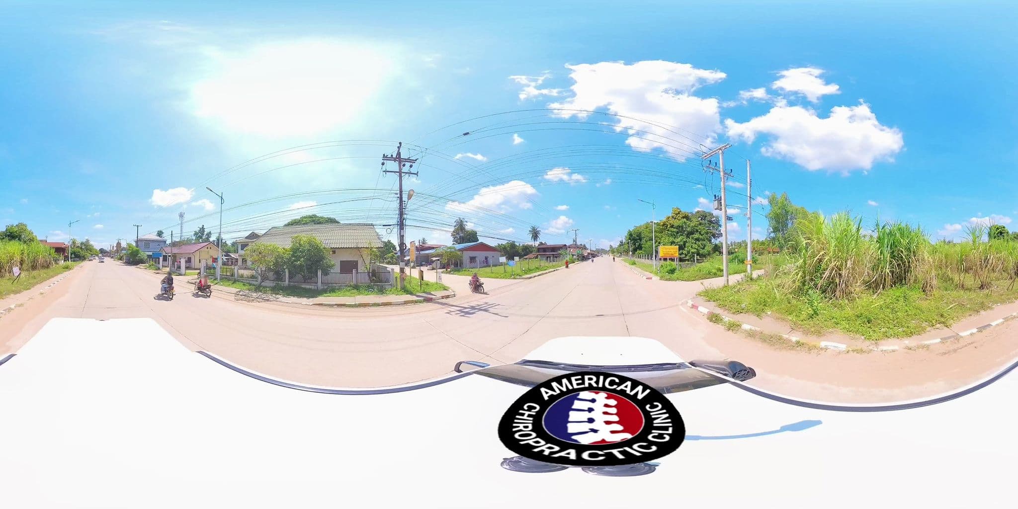 Street view near ໂຮງແຮມຈະເລີນໄວ CHALEUNWAI HOTEL, Tha Bo — © DrLogan (CC BY-SA · Mapillary)