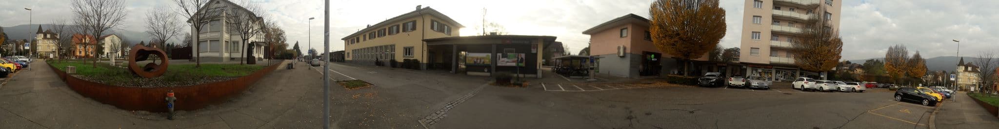 Street view near Hotel Bahnhof, Grenchen — © bodo3 (CC BY-SA · Mapillary)