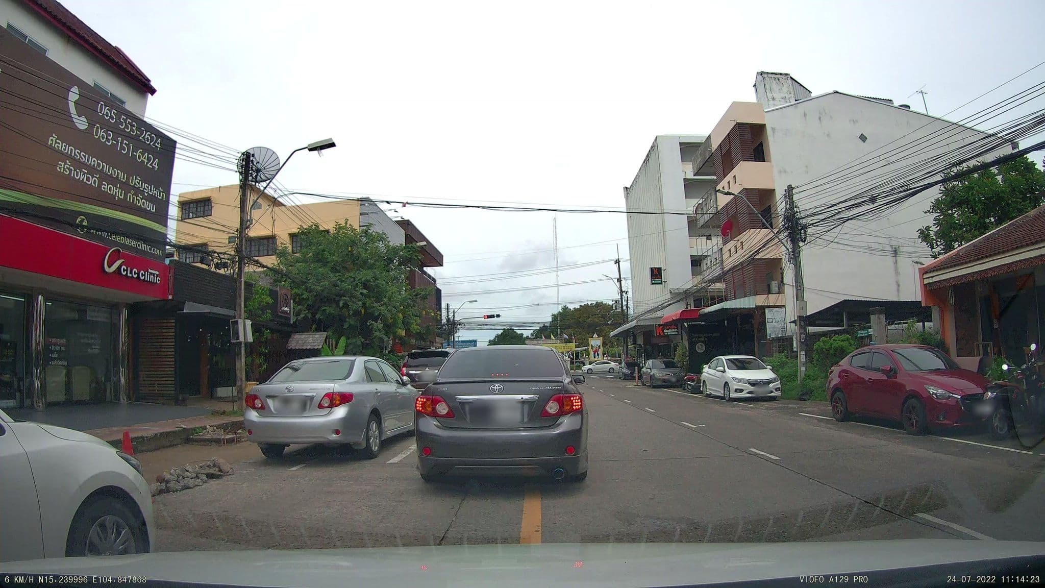 Street view near เคแมนชั่น kmansion room for rent, Ubon Ratchathani — © ThailandCambodia (CC BY-SA · Mapillary)