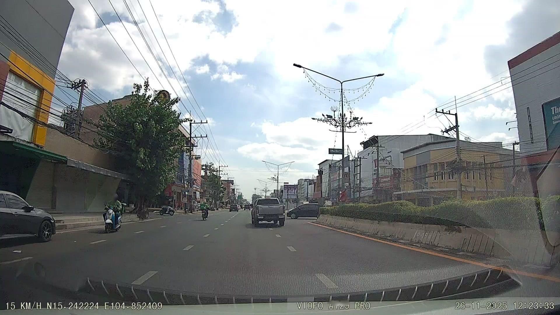 Street view near sw residence, Ubon Ratchathani — © ThailandCambodia (CC BY-SA · Mapillary)