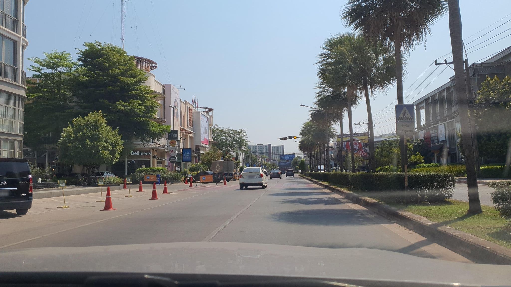 Street view near Hotel MOCO, Udon Thani