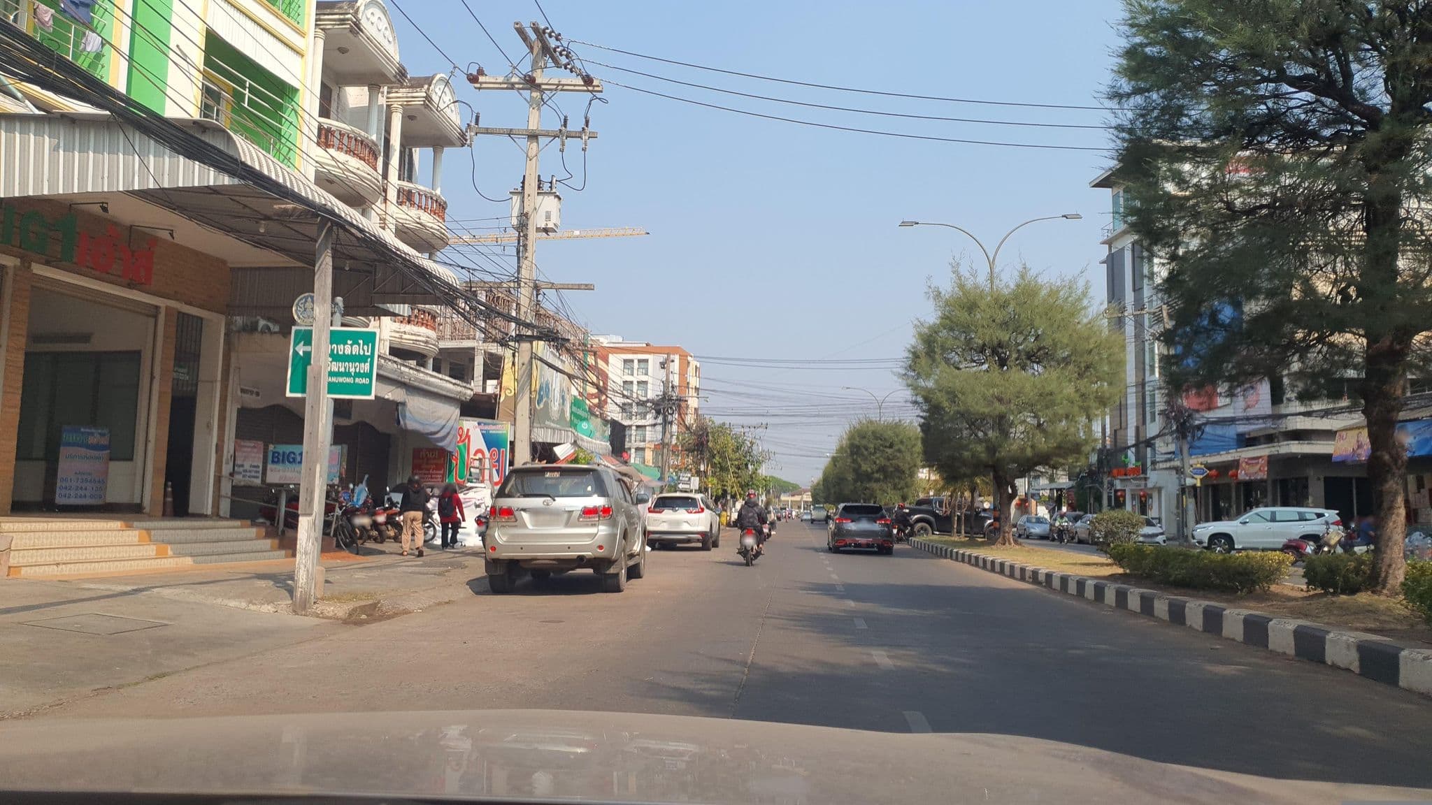 Street view near Tisa Hotel Udonthani, Udon Thani