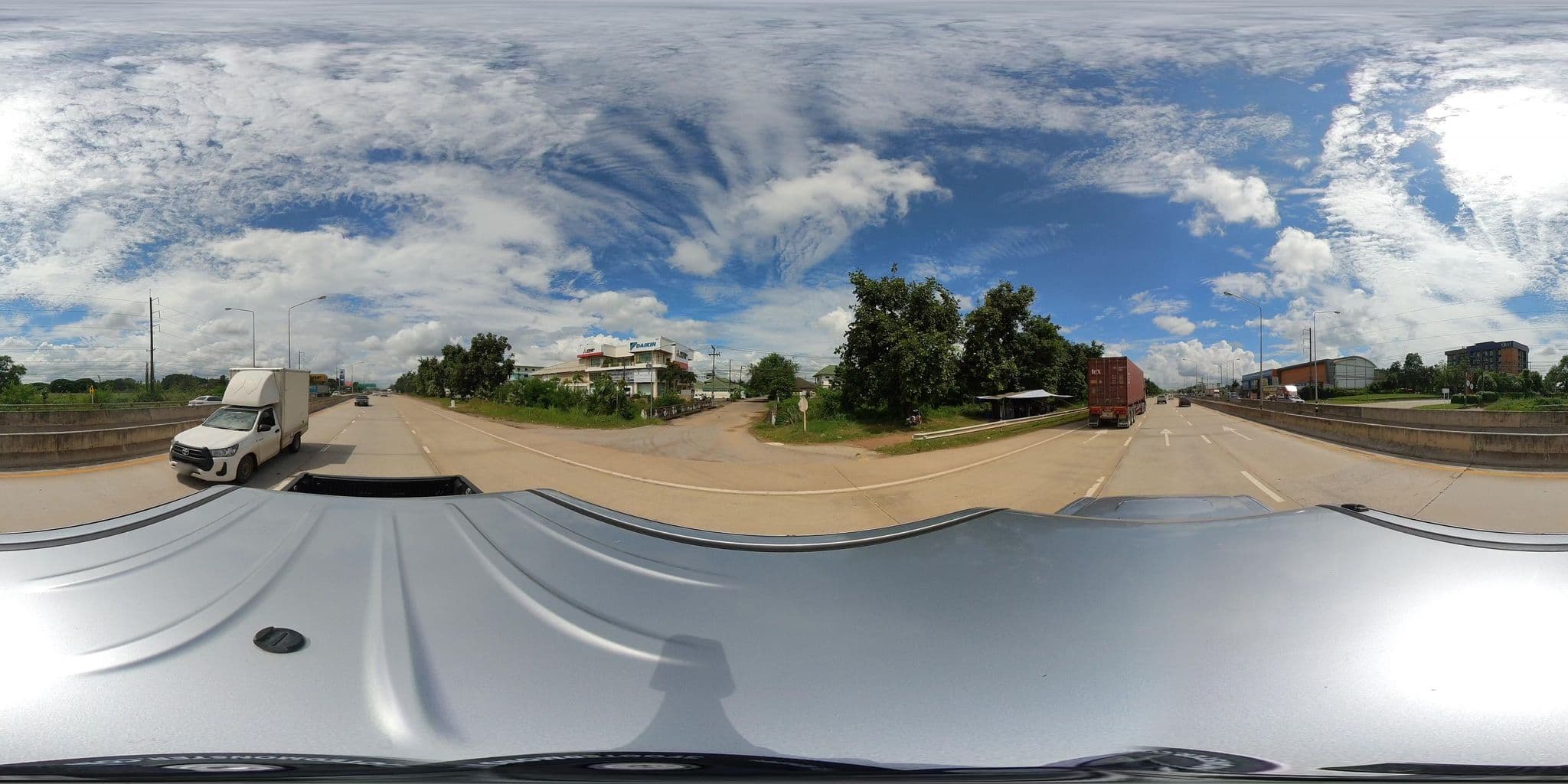 Street view near BELLE GRAND HOTEL, Udon Thani