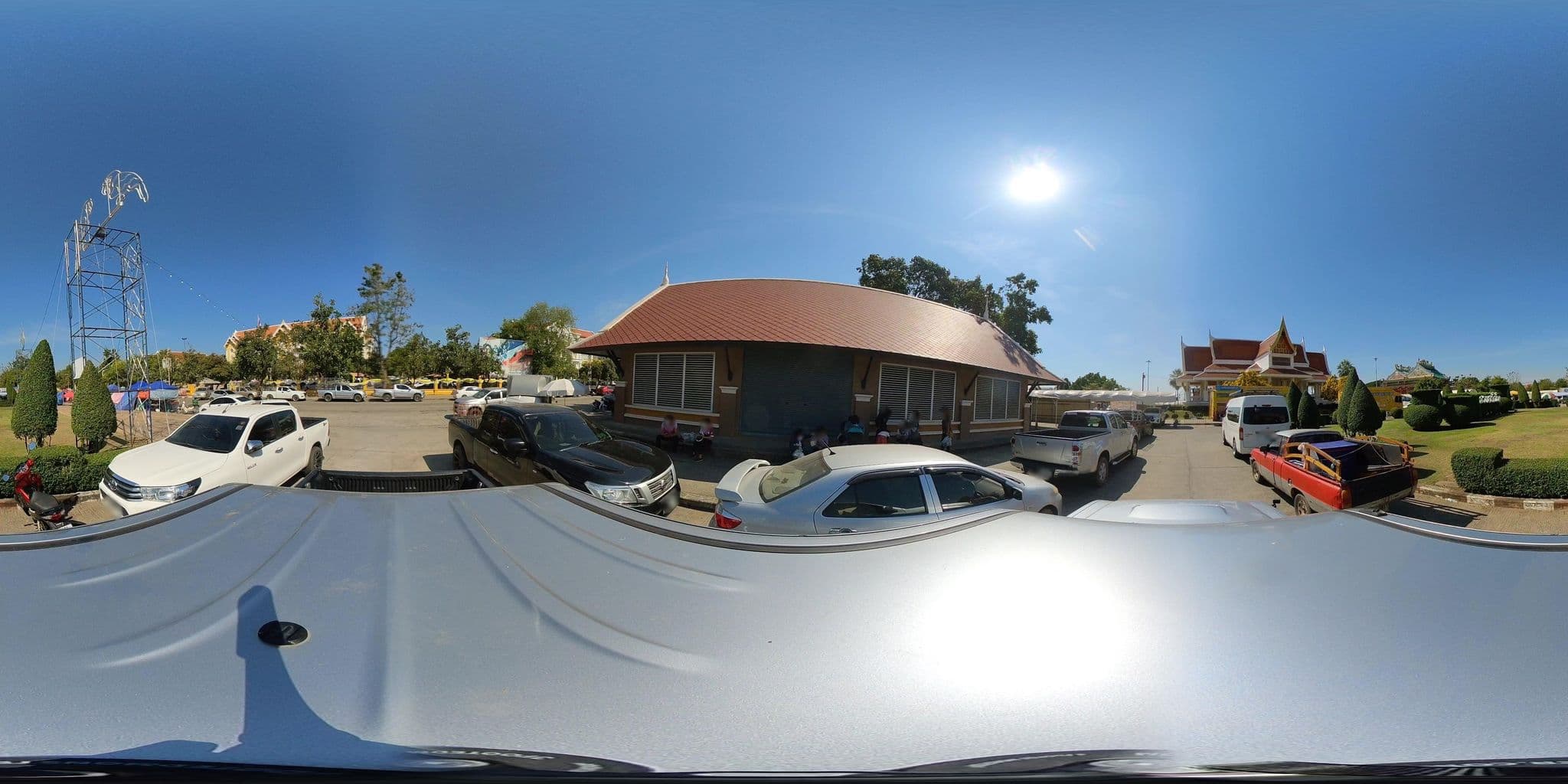 Street view near Sawitee pomsamer, Udon Thani