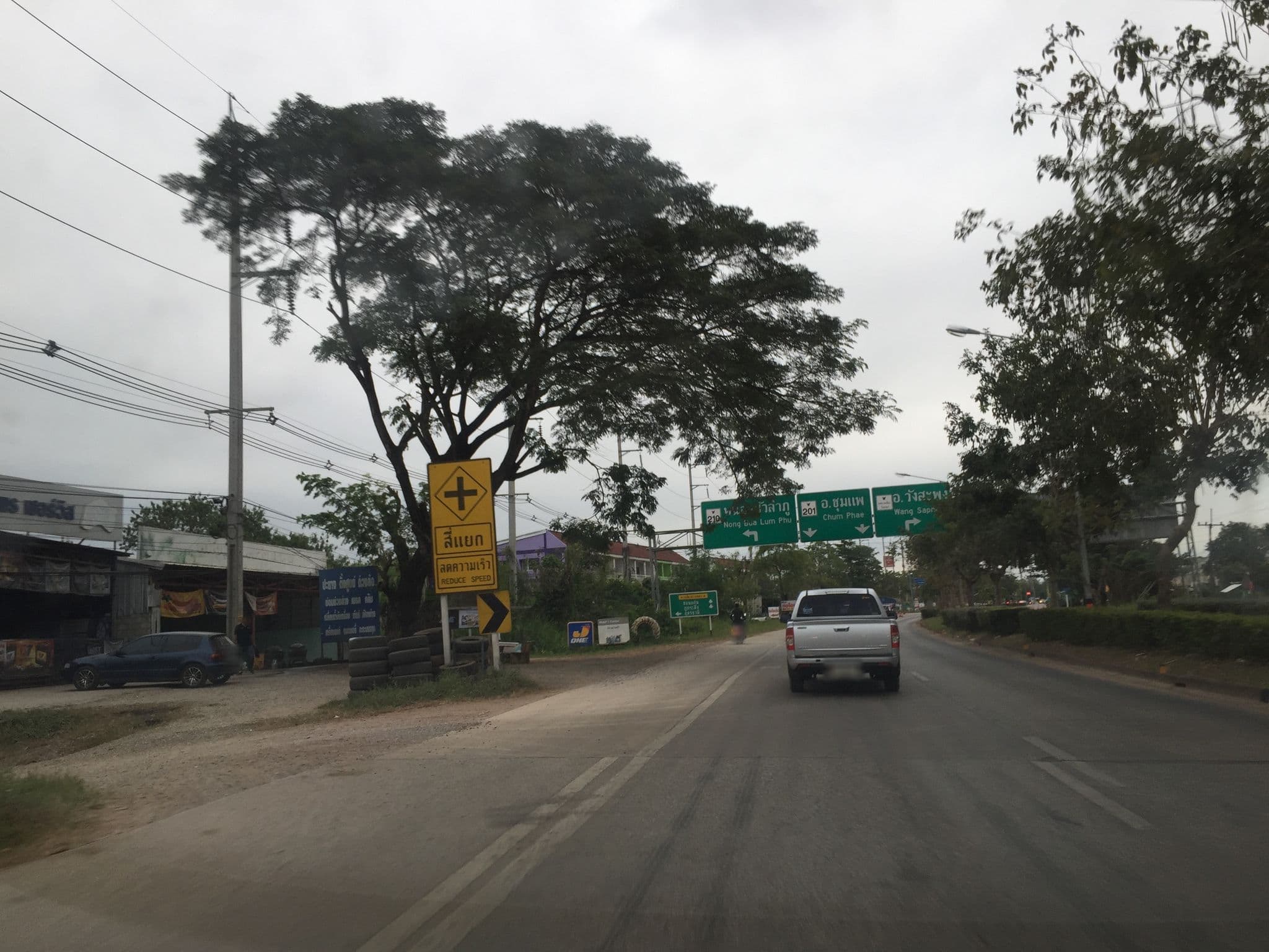 Street view near Jintana Hase 24ชั่วโมง, Wang Saphung — © kyoko (CC BY-SA · Mapillary)