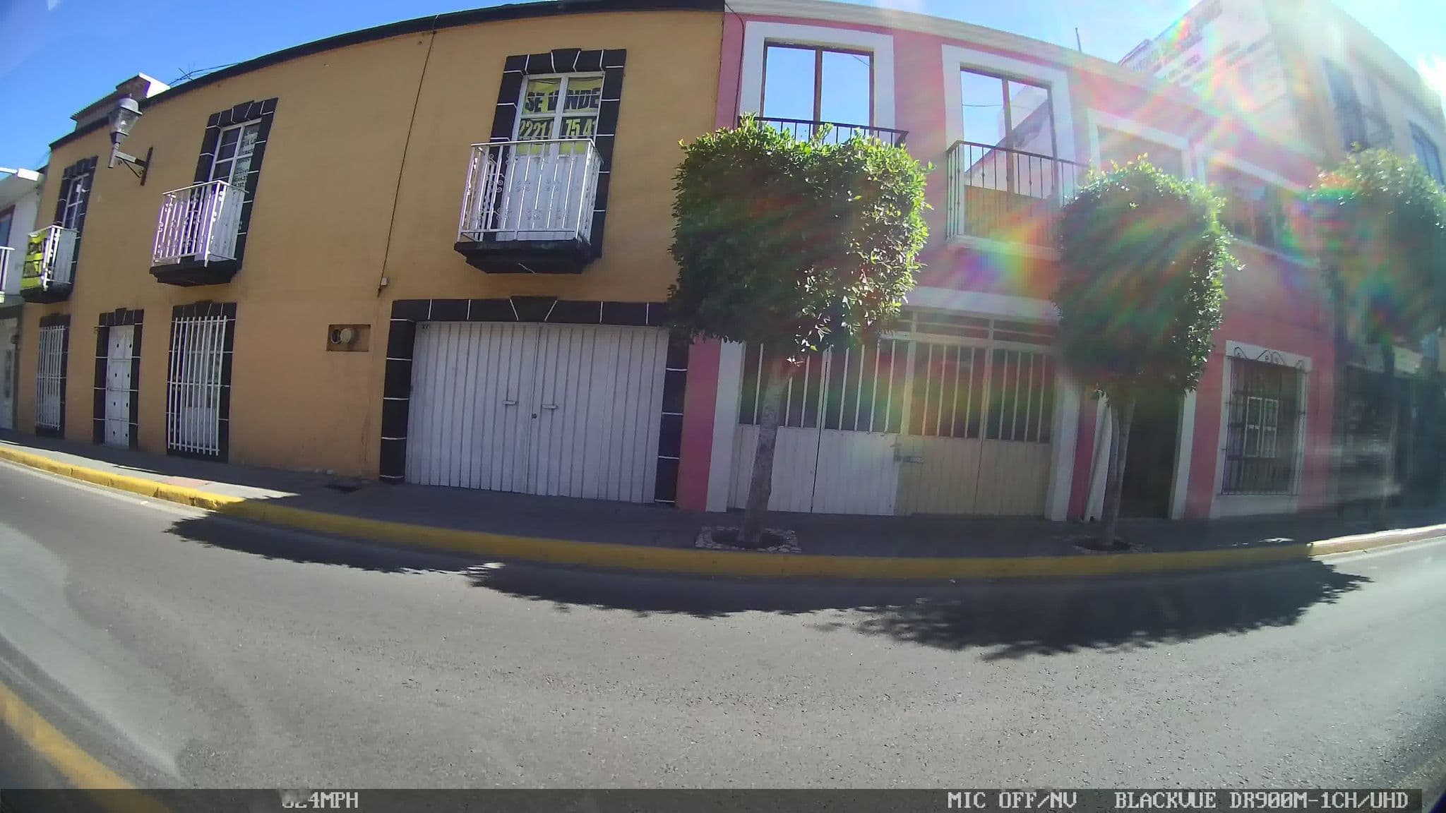 Street view near Hostal Maiz Prieto, Tlaxcala — © kaart_2 (CC BY-SA · Mapillary)