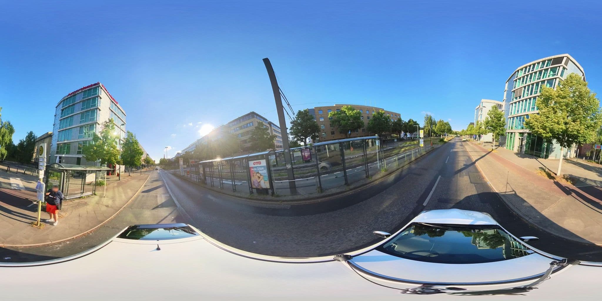 Street view near Airport Hotel Adlershof, Adlershof — © osmplus_org (CC BY-SA · Mapillary)