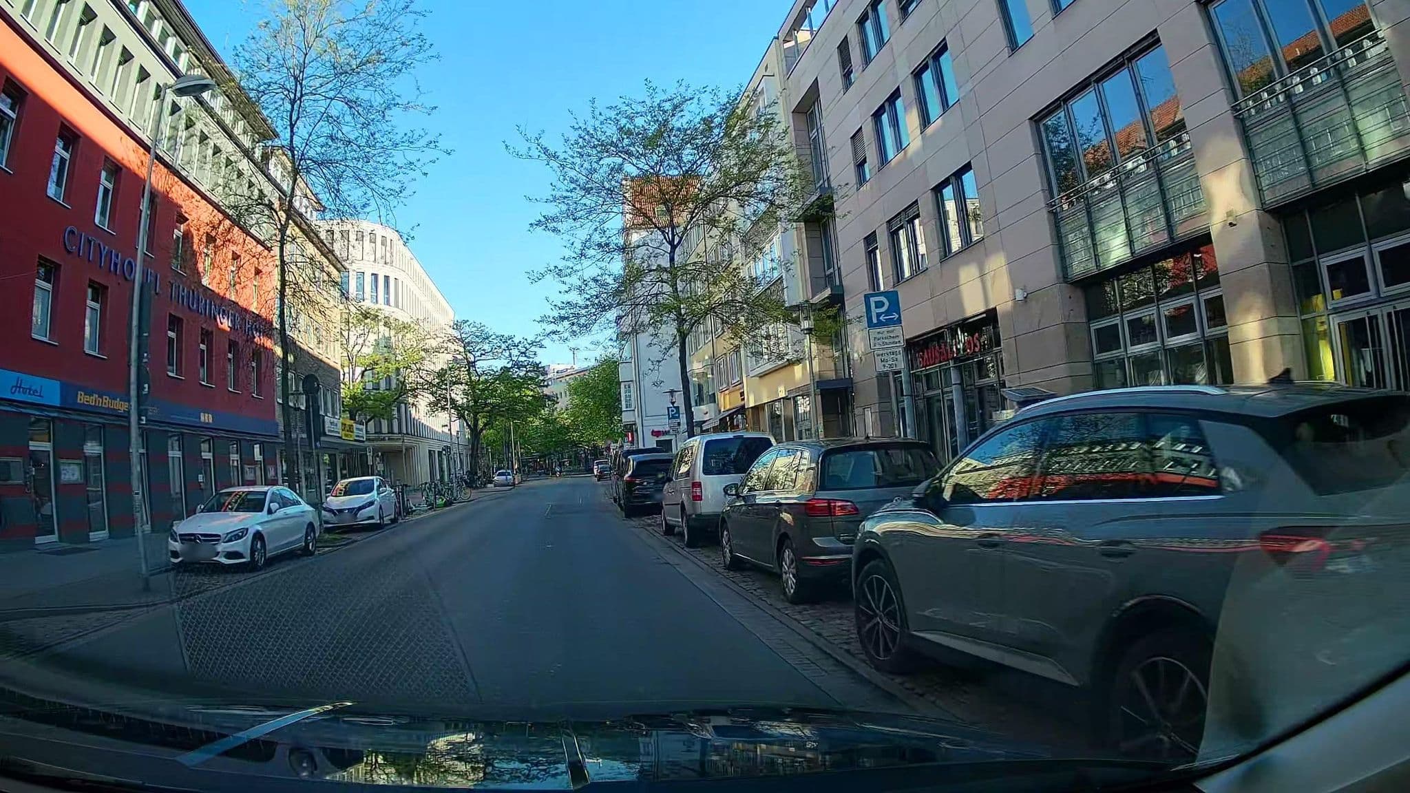 Street view near Bed'nBudget City-Hostel, Hannover — © StefanS79 (CC BY-SA · Mapillary)