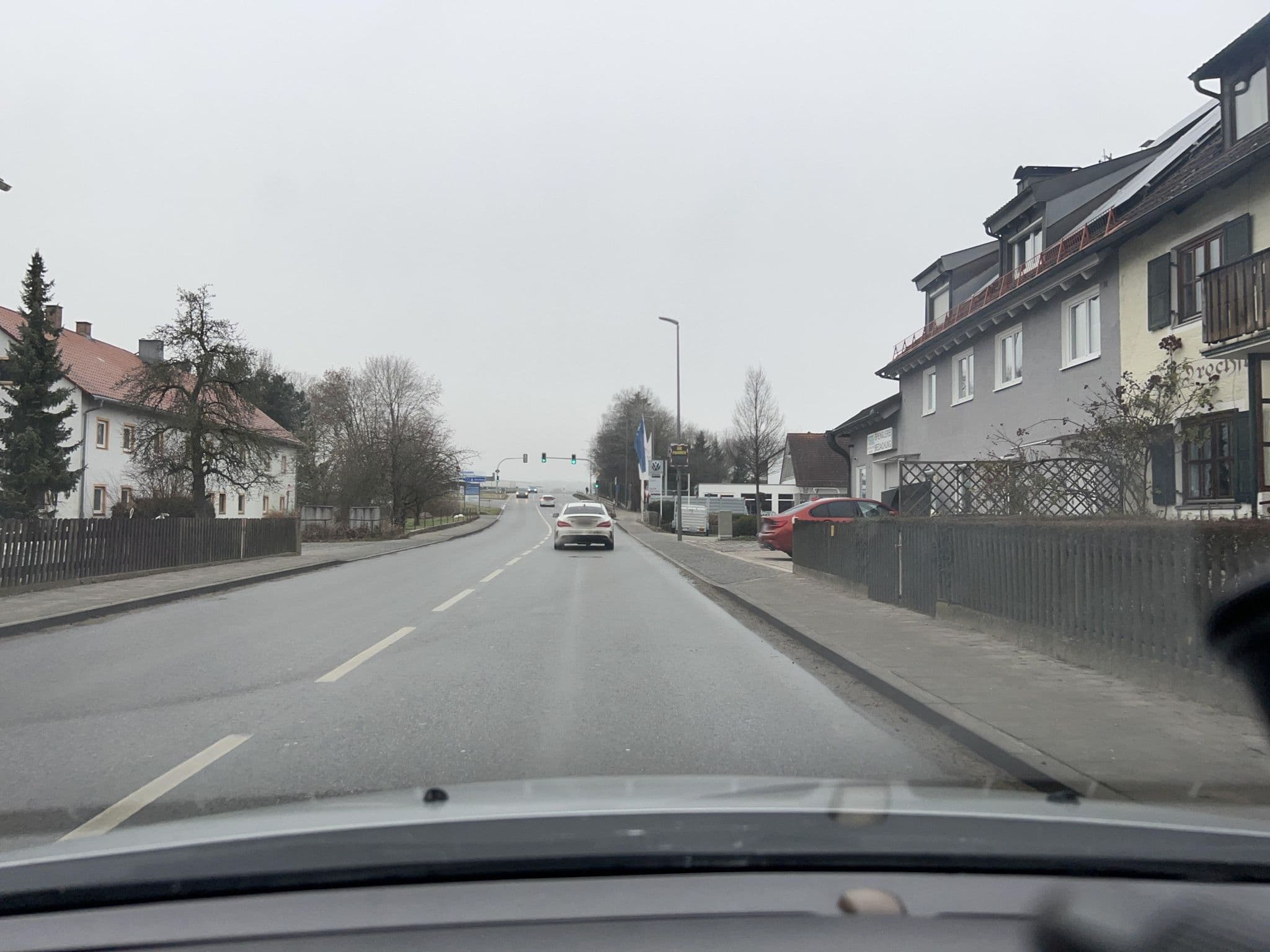 Street view near Hotel Villa Rosa, Allershausen — © chicc0 (CC BY-SA · Mapillary)