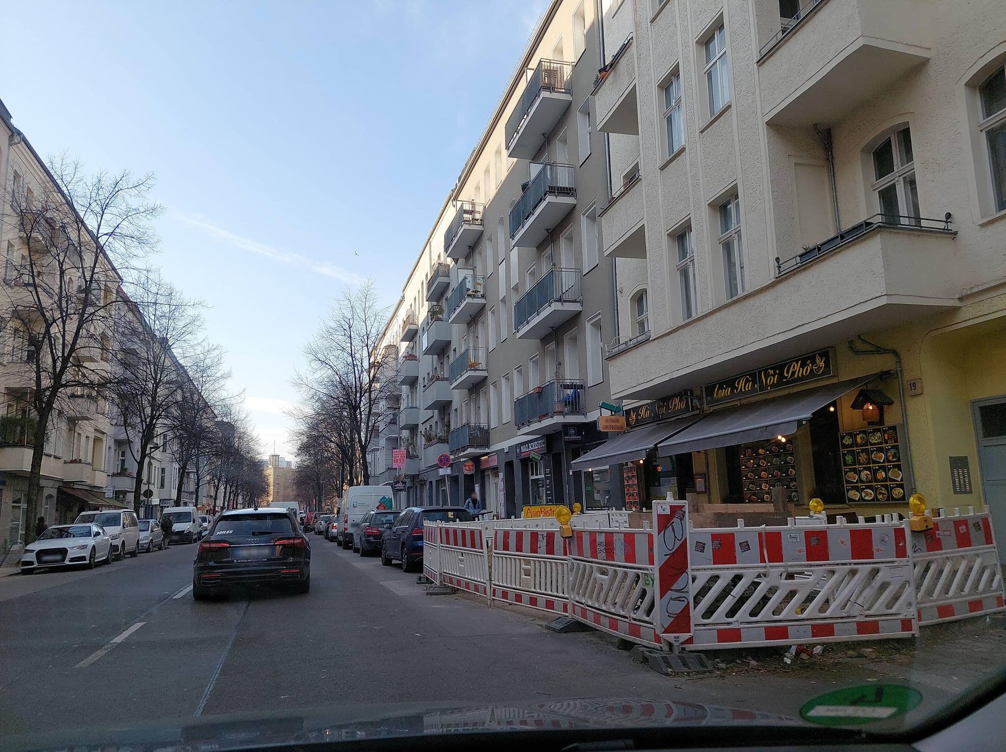 Street view near Hotel 26 - Hotel in Berlin Friedrichshain Kreuzberg, Friedrichshain — © DBSEV_SBB (CC BY-SA · Mapillary)