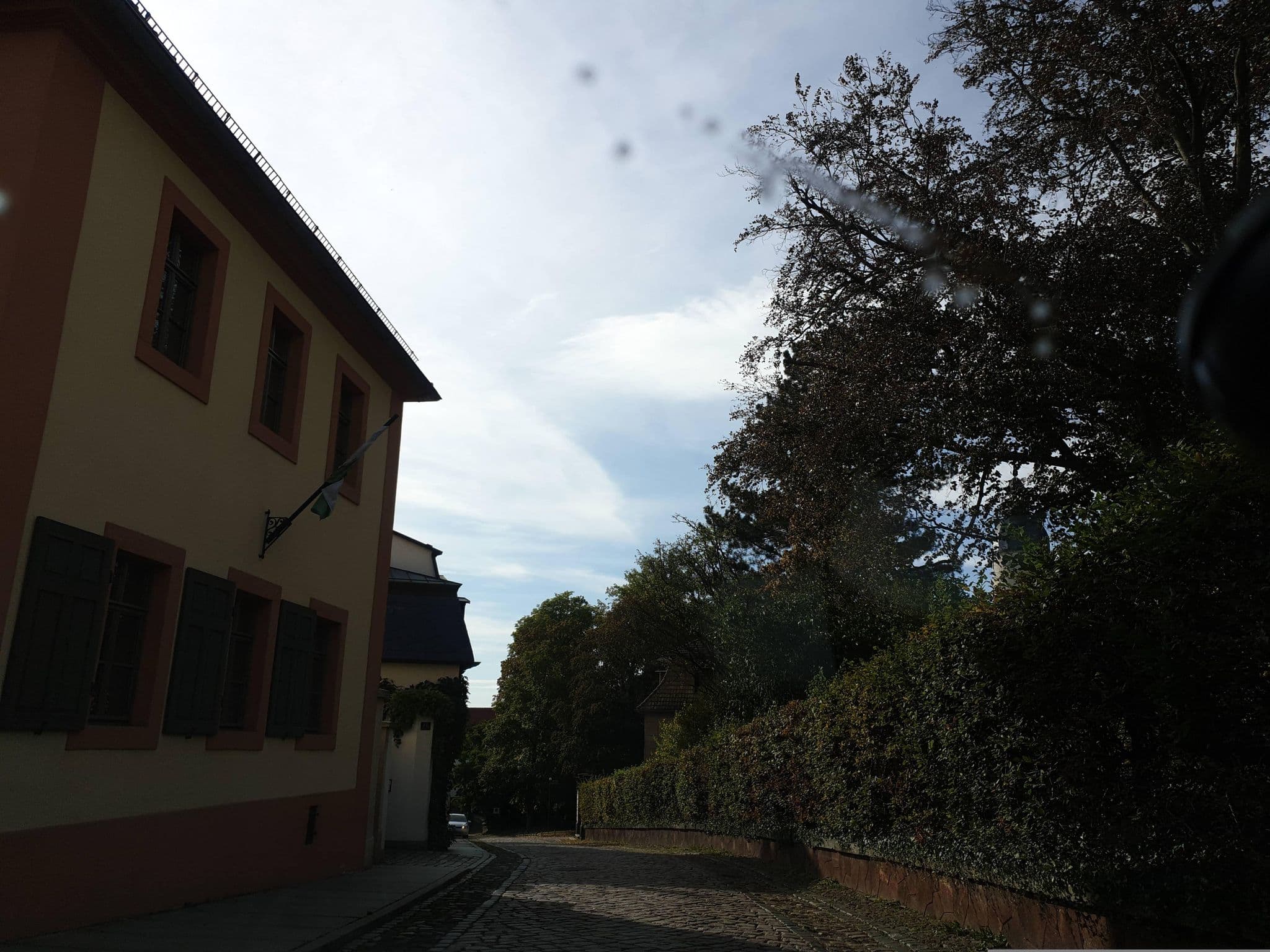 Street view near Hofgärtnerei Pension und Weinstube, Altenburg — © canislupus (CC BY-SA · Mapillary)