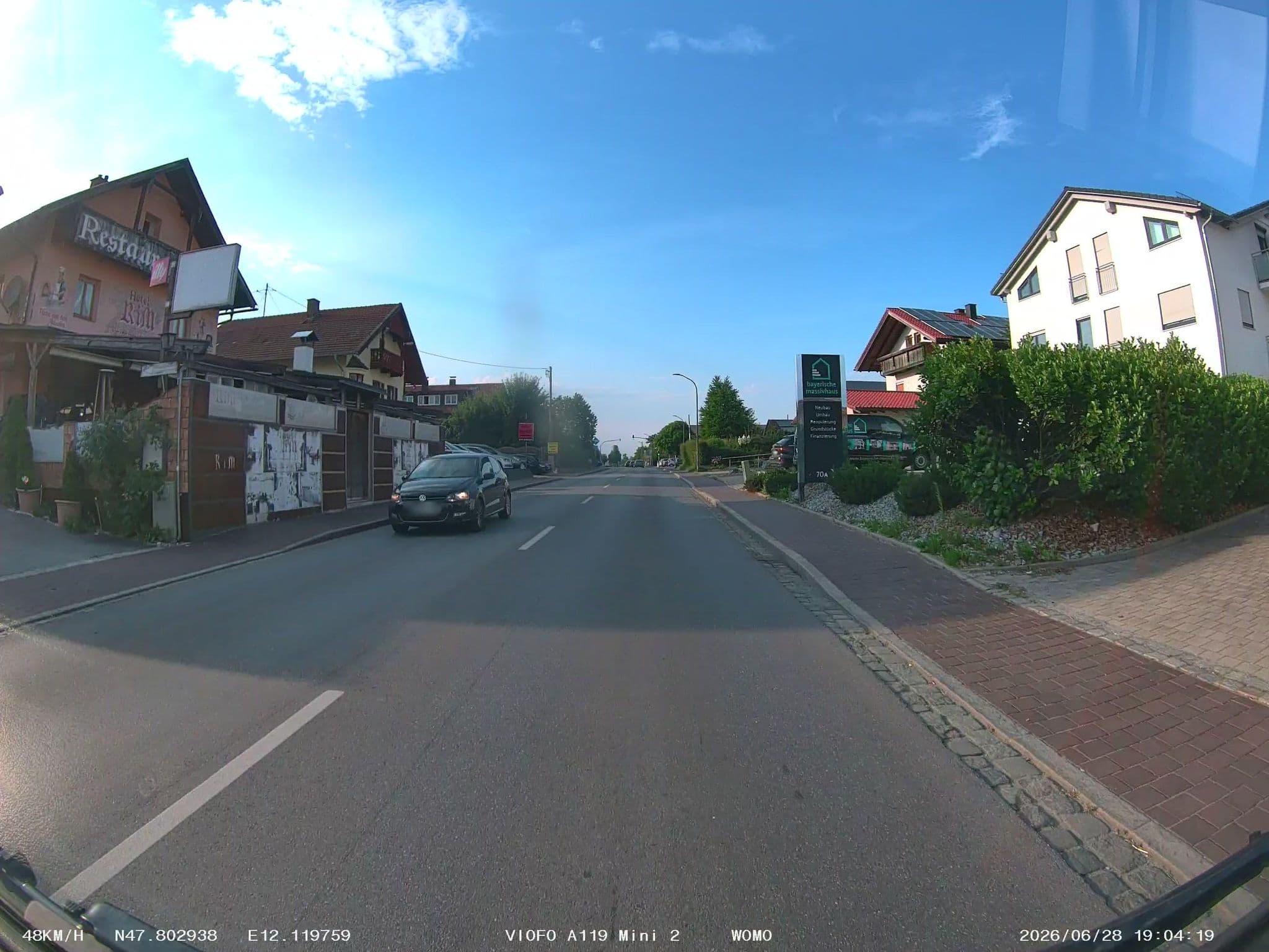 Street view near Hotel Rim Zimmer, Raubling — © soulcover (CC BY-SA · Mapillary)