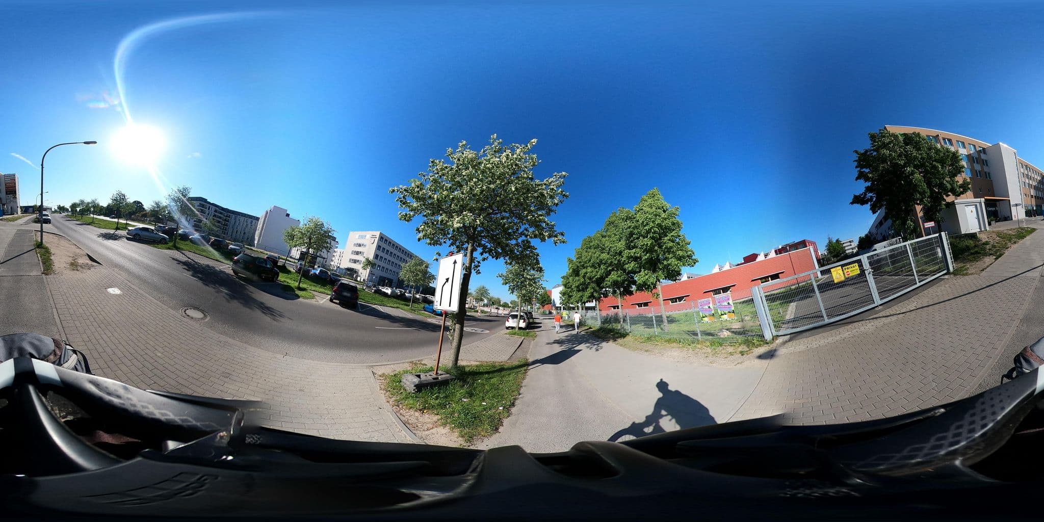 Street view near Campanile Berlin Brandenburg Airport, Schönefeld — © stefanhrt (CC BY-SA · Mapillary)