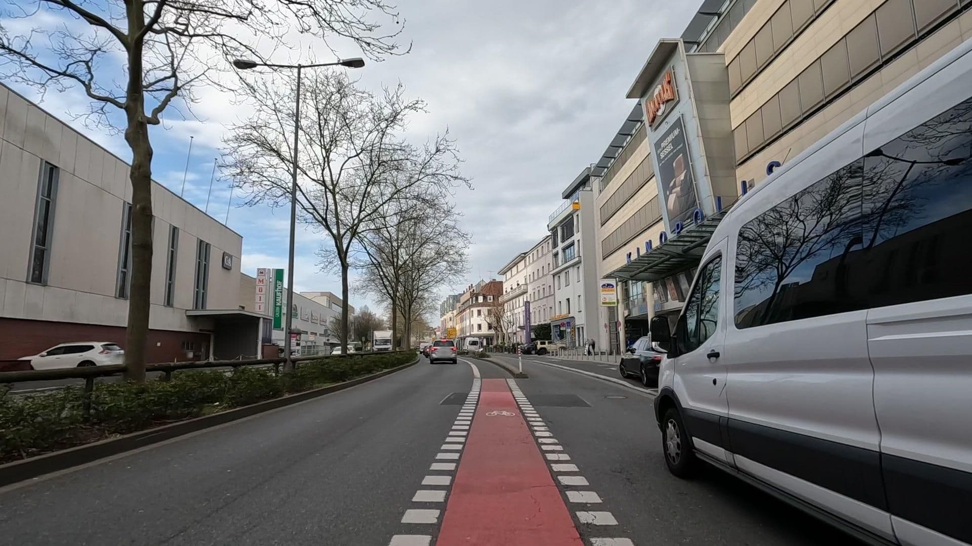 Street view near DORMERO Hotel Aschaffenburg, Aschaffenburg — © Velo63739 (CC BY-SA · Mapillary)