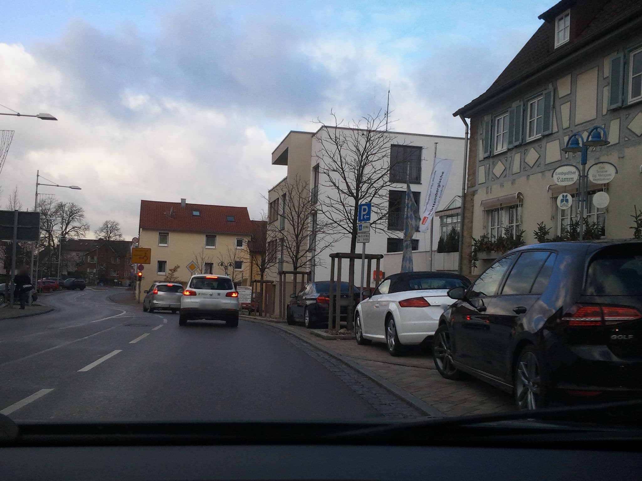 Street view near Landgasthof Lamm, Asperg — © teddy73 (CC BY-SA · Mapillary)