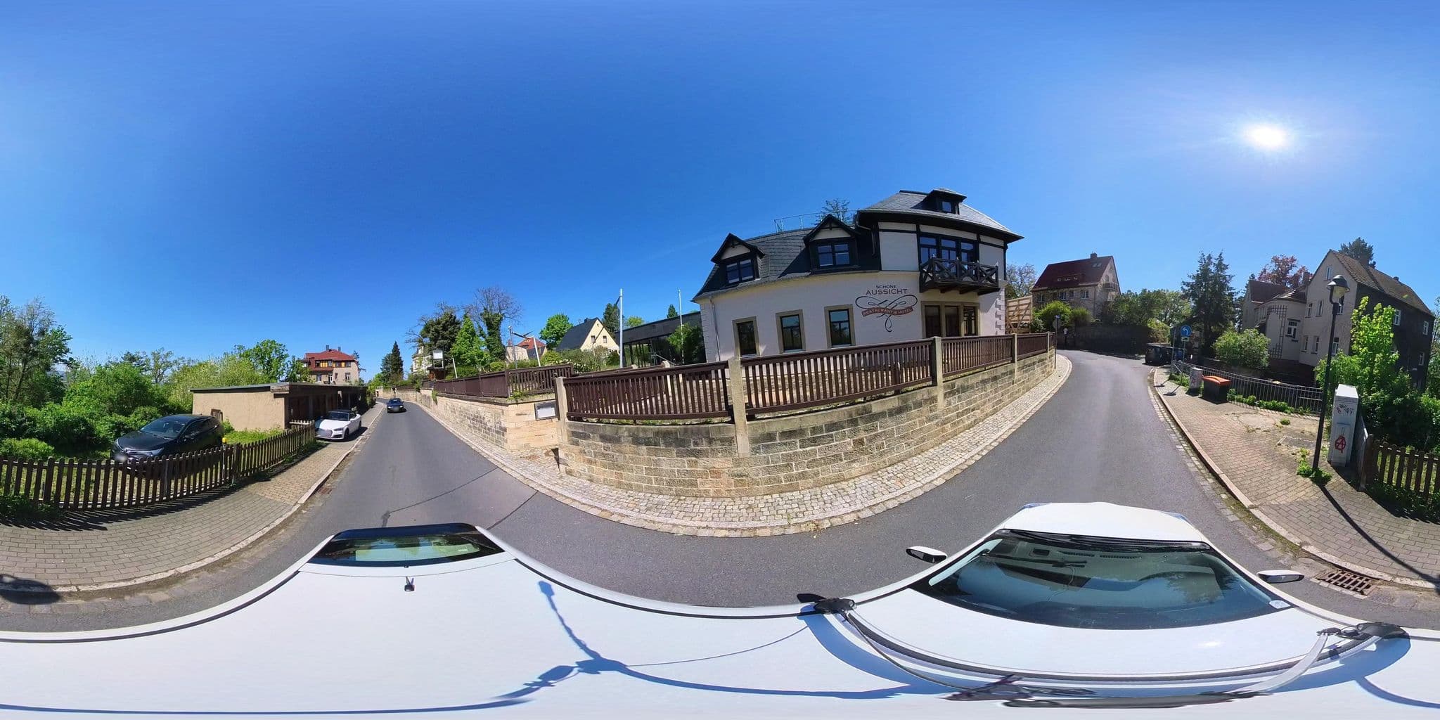 Street view near Hotel Schöne Aussicht Designhotel Dresden, Loschwitz — © osmplus_org (CC BY-SA · Mapillary)
