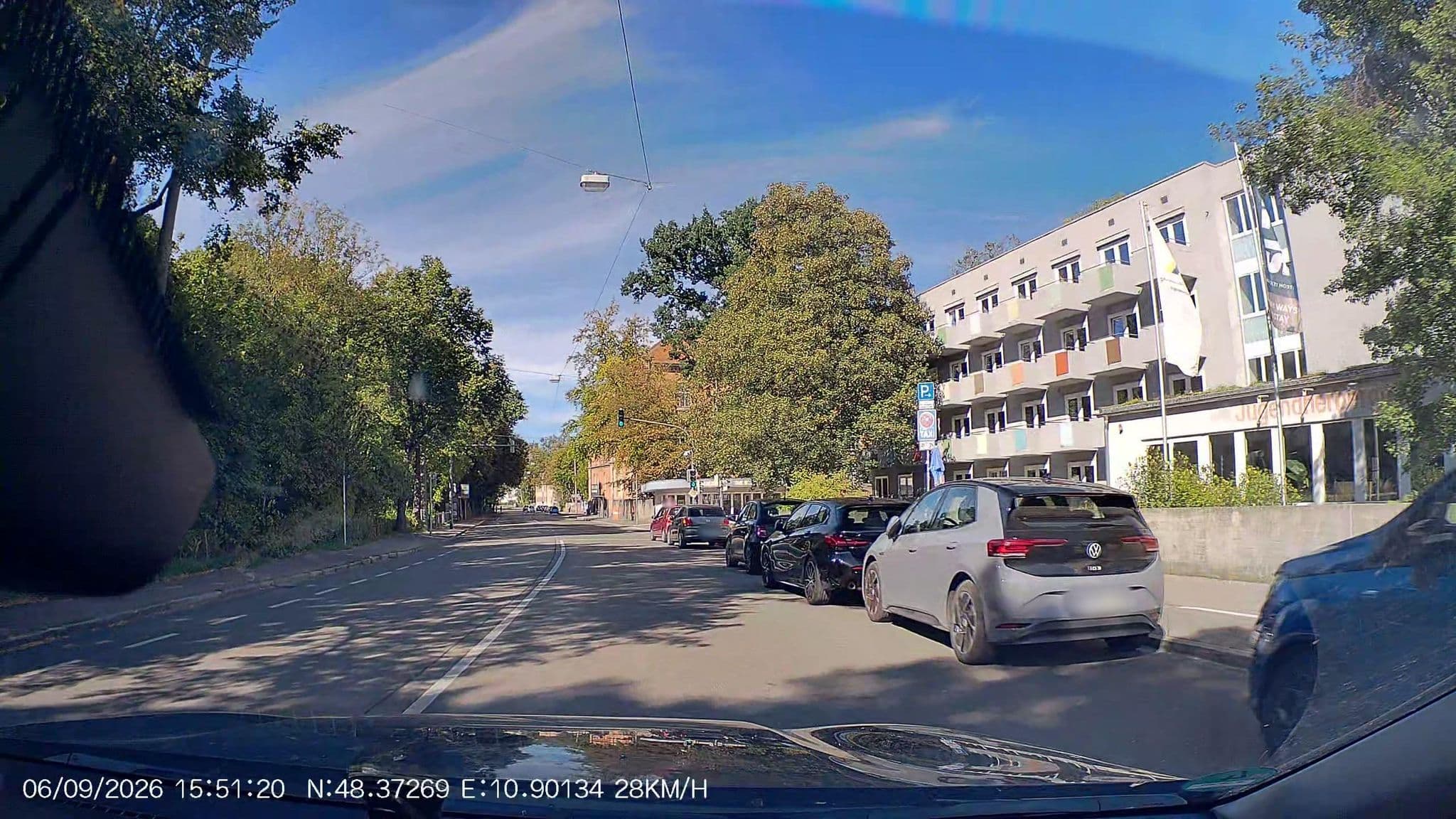 Street view near Jugendherberge Augsburg / Hostel SLEPS, Augsburg — © AR88 (CC BY-SA · Mapillary)