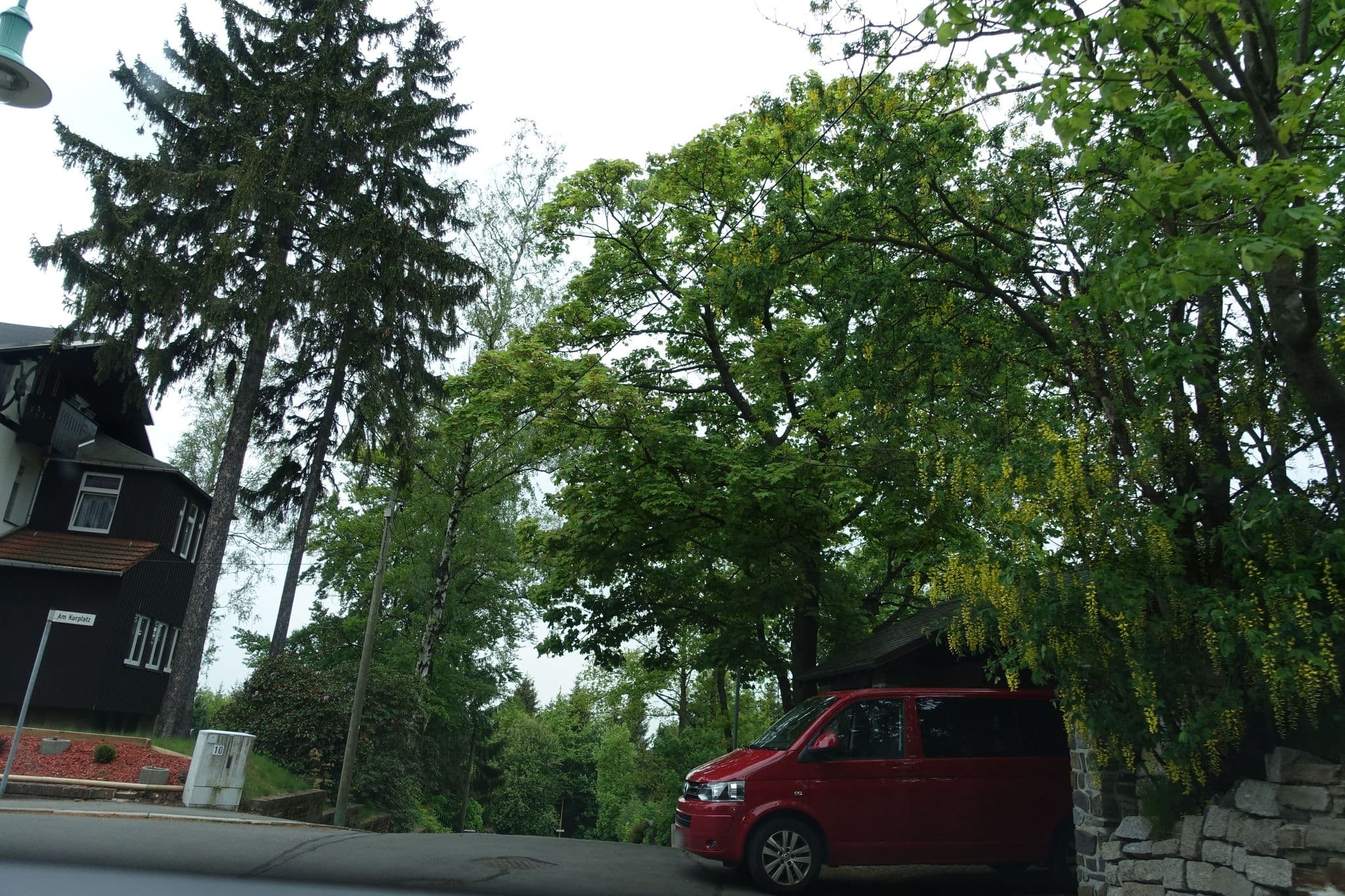 Street view near Hotel Café Friedrich in Augustusburg, Augustusburg — © malenki (CC BY-SA · Mapillary)