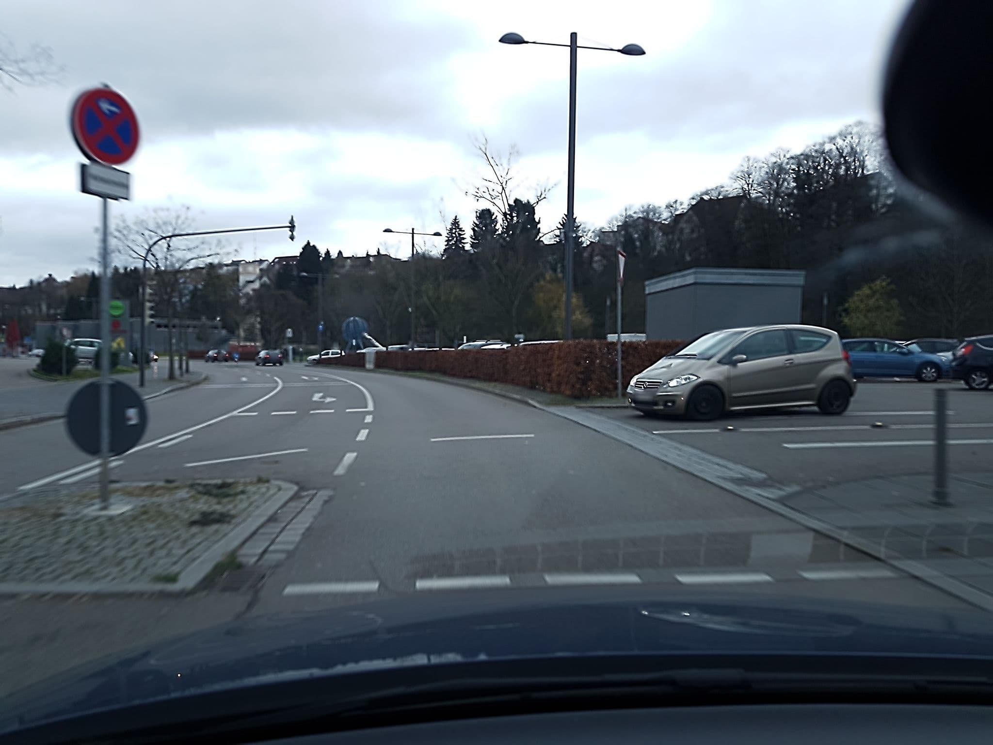 Street view near AKS Apartments / Unterkunft / Wohnung für Mitarbeiter / Pension / Ferienwohnung / Zimmer / Übernachtung, Backnang — © changchun1 (CC BY-SA · Mapillary)