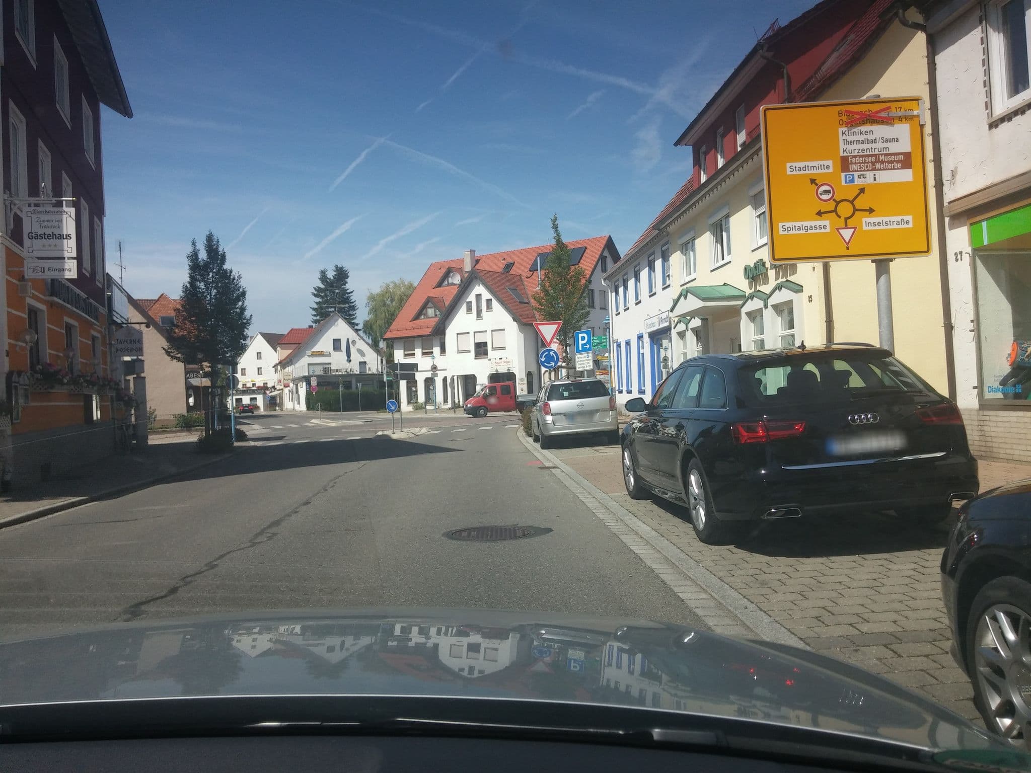 Street view near Pension Neustart, Bad Buchau — © umap (CC BY-SA · Mapillary)