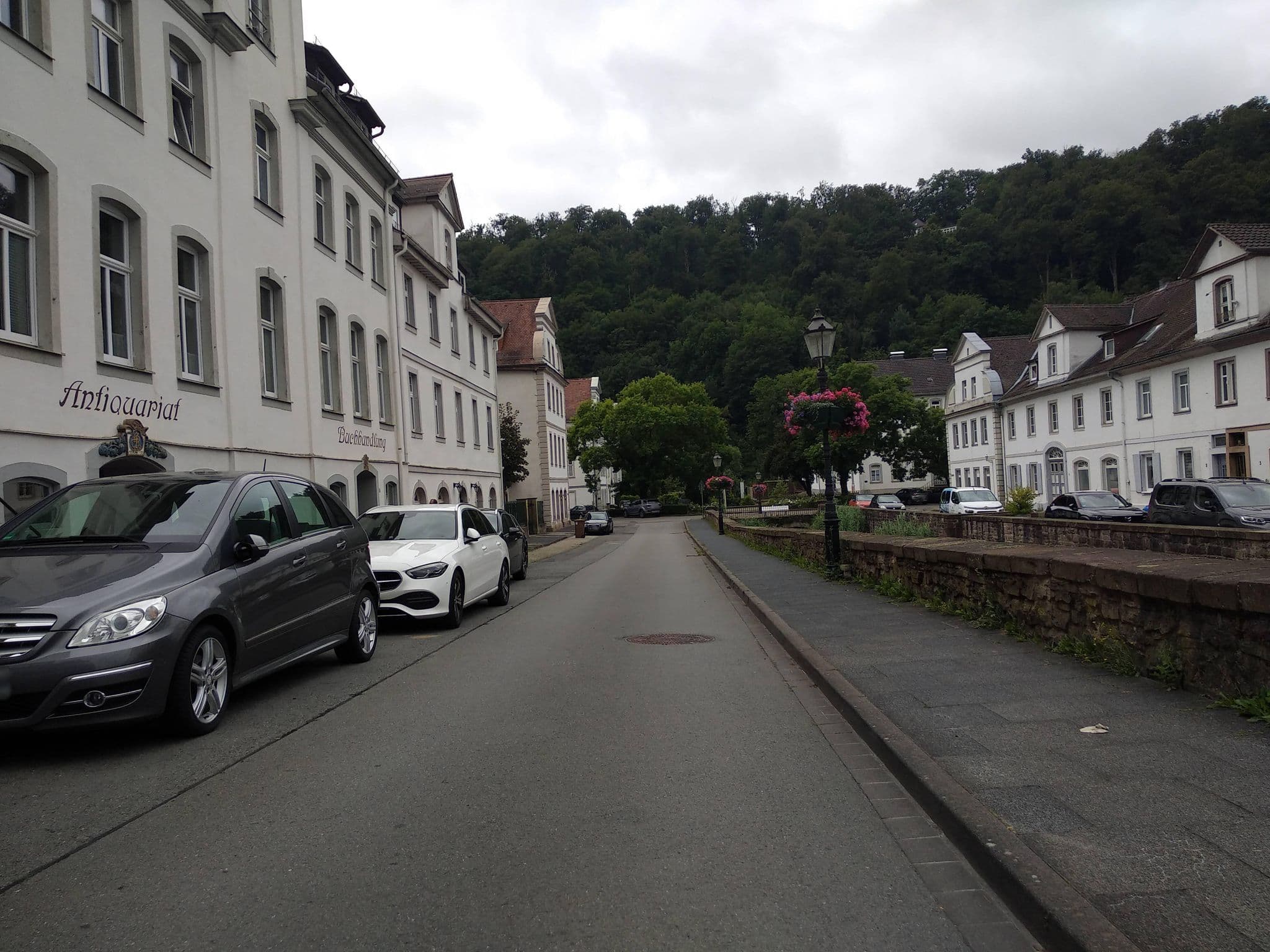 Street view near Hotel zum Schwan - Anna Genova, Bad Karlshafen — © steinm (CC BY-SA · Mapillary)