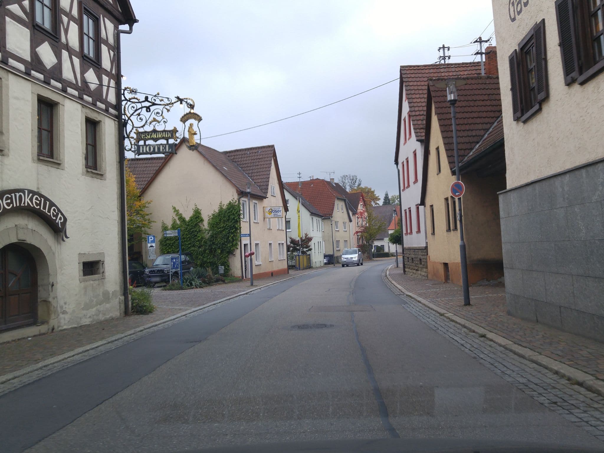 Street view near Hotel - Restaurant Dominikaner, Bad Rappenau — © changchun1 (CC BY-SA · Mapillary)