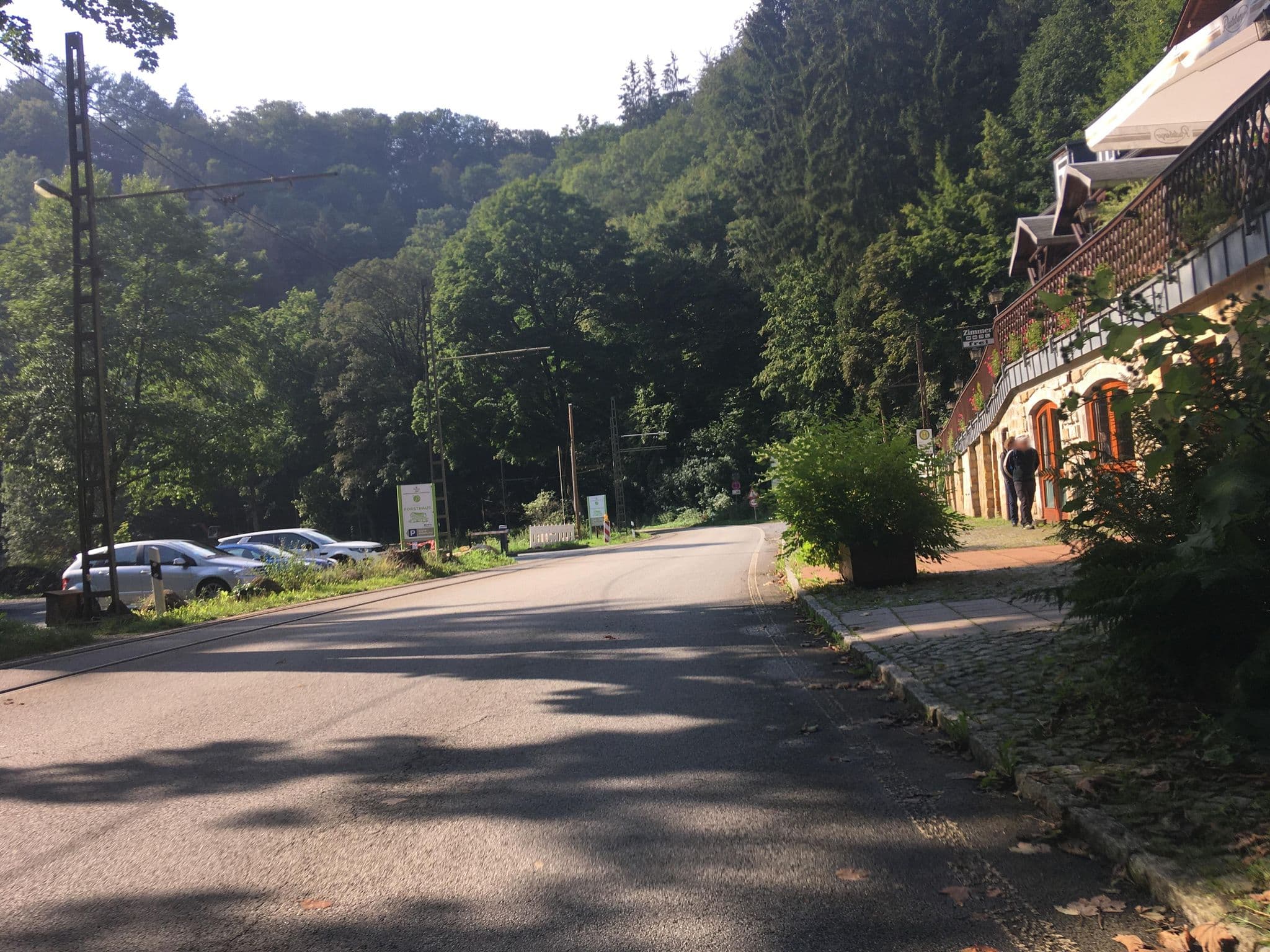 Street view near Hotel & Restaurant Forsthaus, Bad Schandau — © eserte (CC BY-SA · Mapillary)