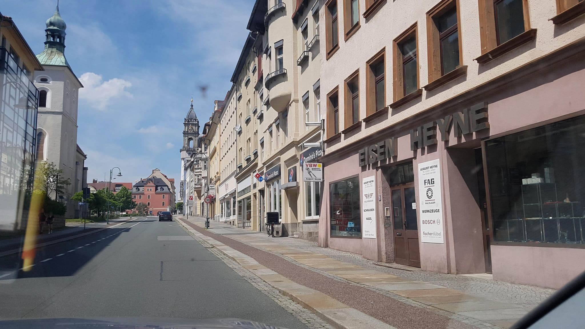 Street view near Pension Budissin Bautzen, Bautzen — © dsmm (CC BY-SA · Mapillary)