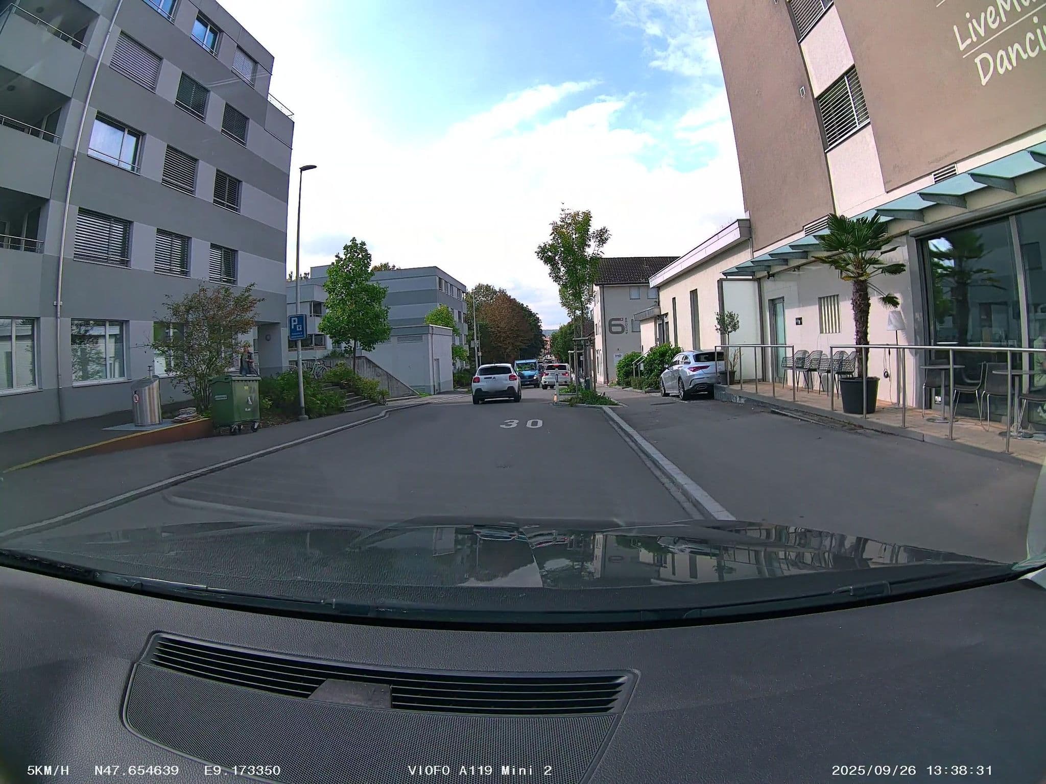 Street view near Hotel SiX, Kreuzlingen — © soulcover (CC BY-SA · Mapillary)
