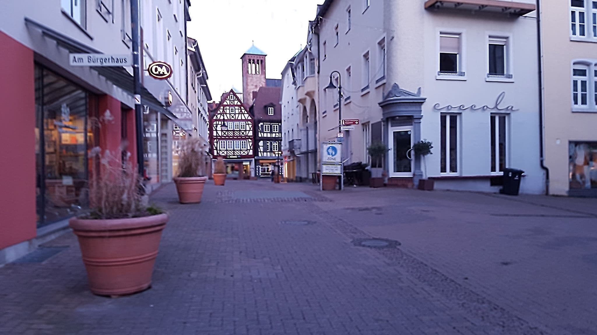 Street view near Gästehaus Präsenzhof, Bensheim — © jurgenweighardt (CC BY-SA · Mapillary)
