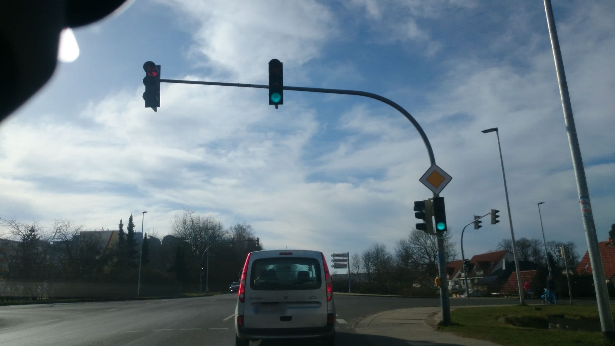 Street view near Pension Manthei, Bergen auf Rügen — © jacobbraeutigam (CC BY-SA · Mapillary)
