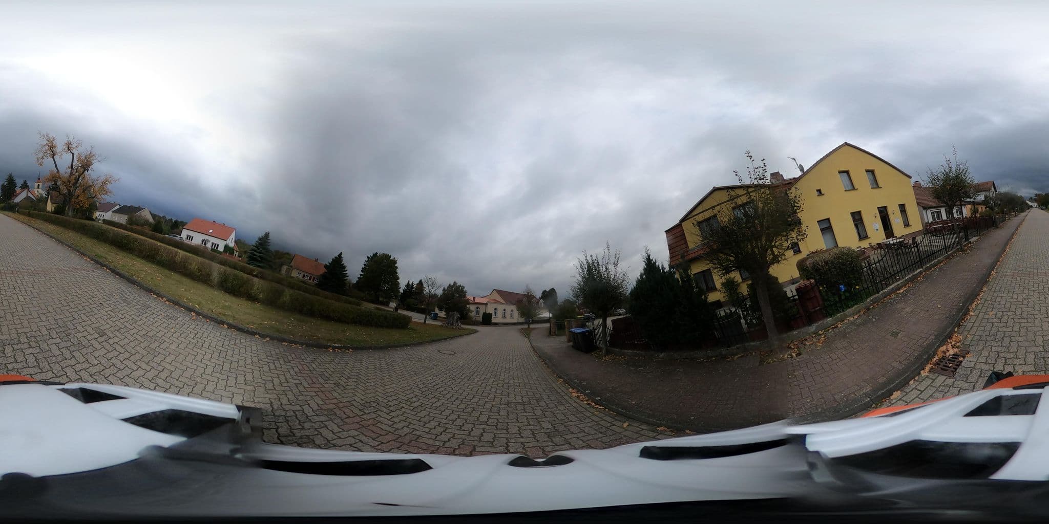 Street view near Pension und Cafe Grebasch, Berkenbrück — © Oderradler (CC BY-SA · Mapillary)