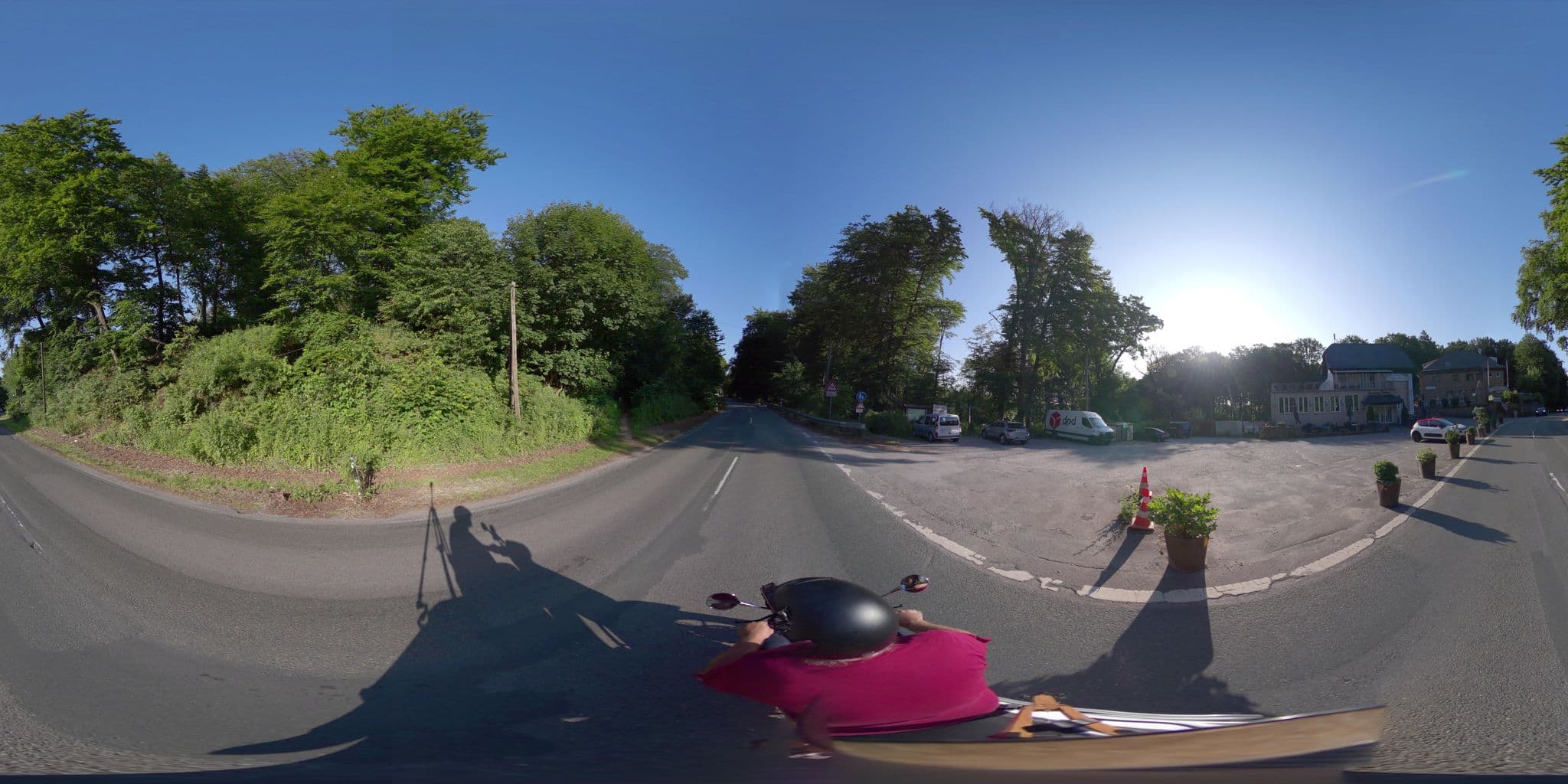 Street view near Hotel Eiserner Anton (mit Restaurant), Bielefeld — © flohoff (CC BY-SA · Mapillary)